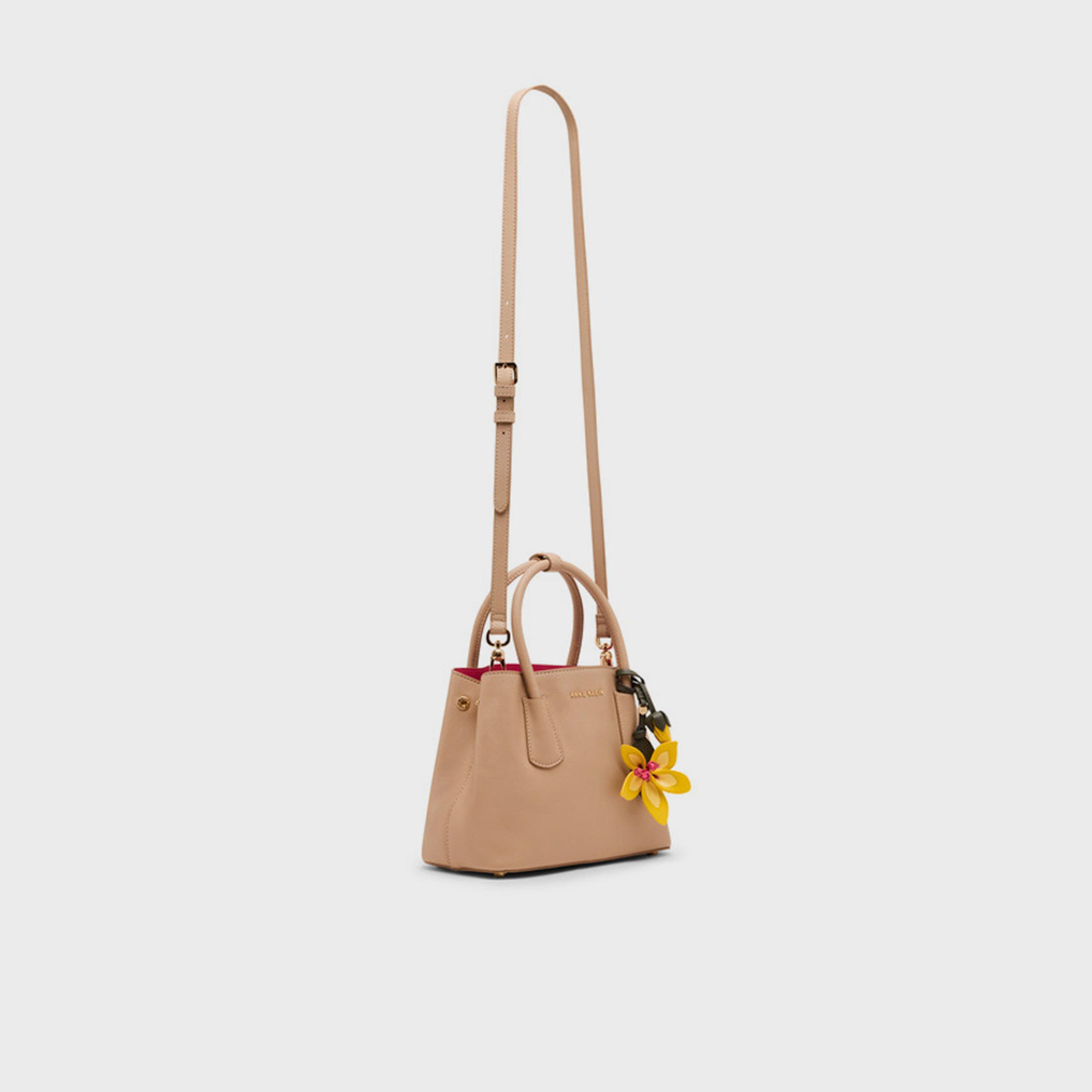 آن كلين - شنطة يد مزخرفة بمقبضين وسحاب حزام قابل للفصل | 24.46 × 3.81 × 11.76 سم-women-bagsandwallets-handbags-image-3