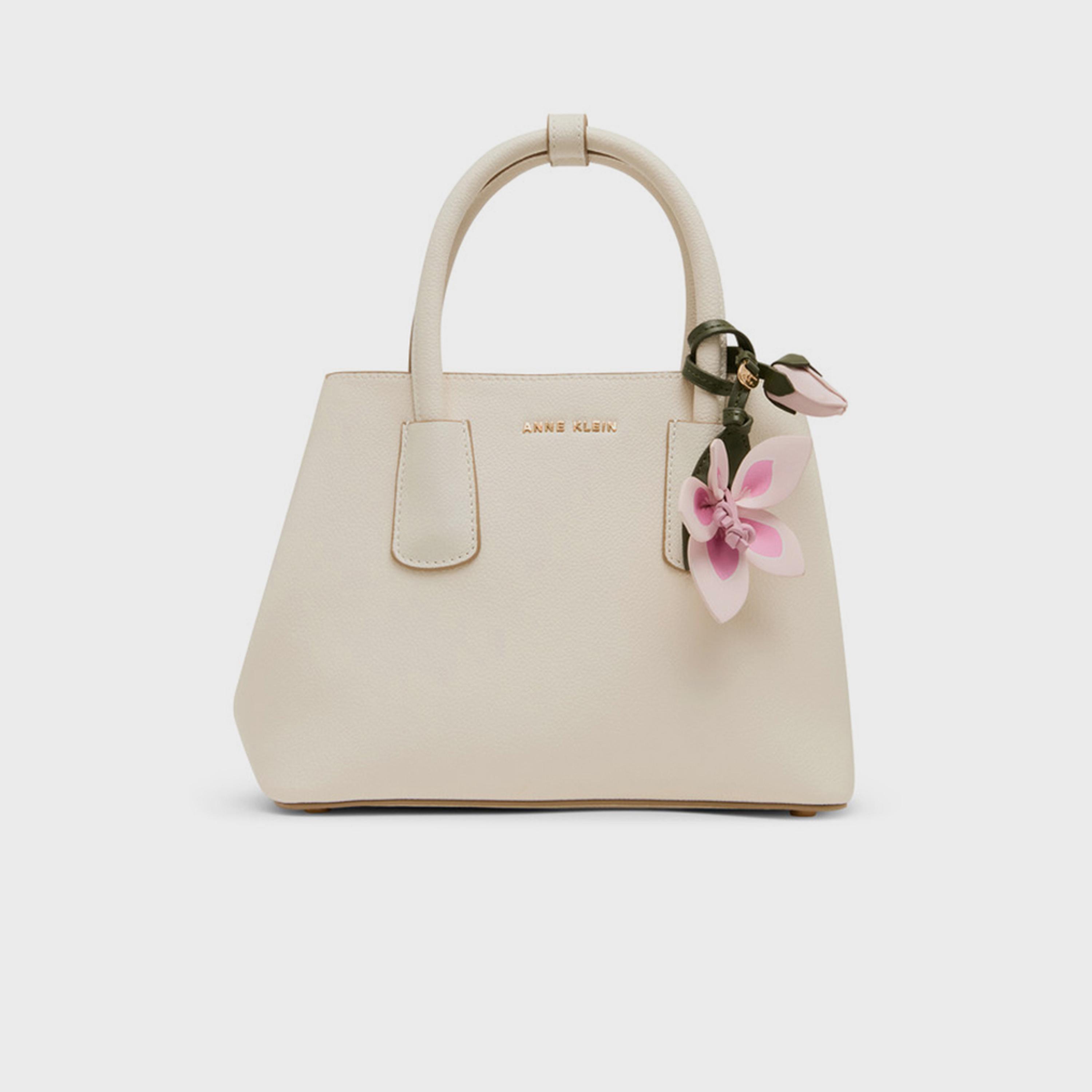 آن كلين - شنطة يد مزخرفة بمقبضين وسحاب حزام قابل للفصل | 24.46 × 3.81 × 11.76 سم-women-bagsandwallets-handbags-image-6