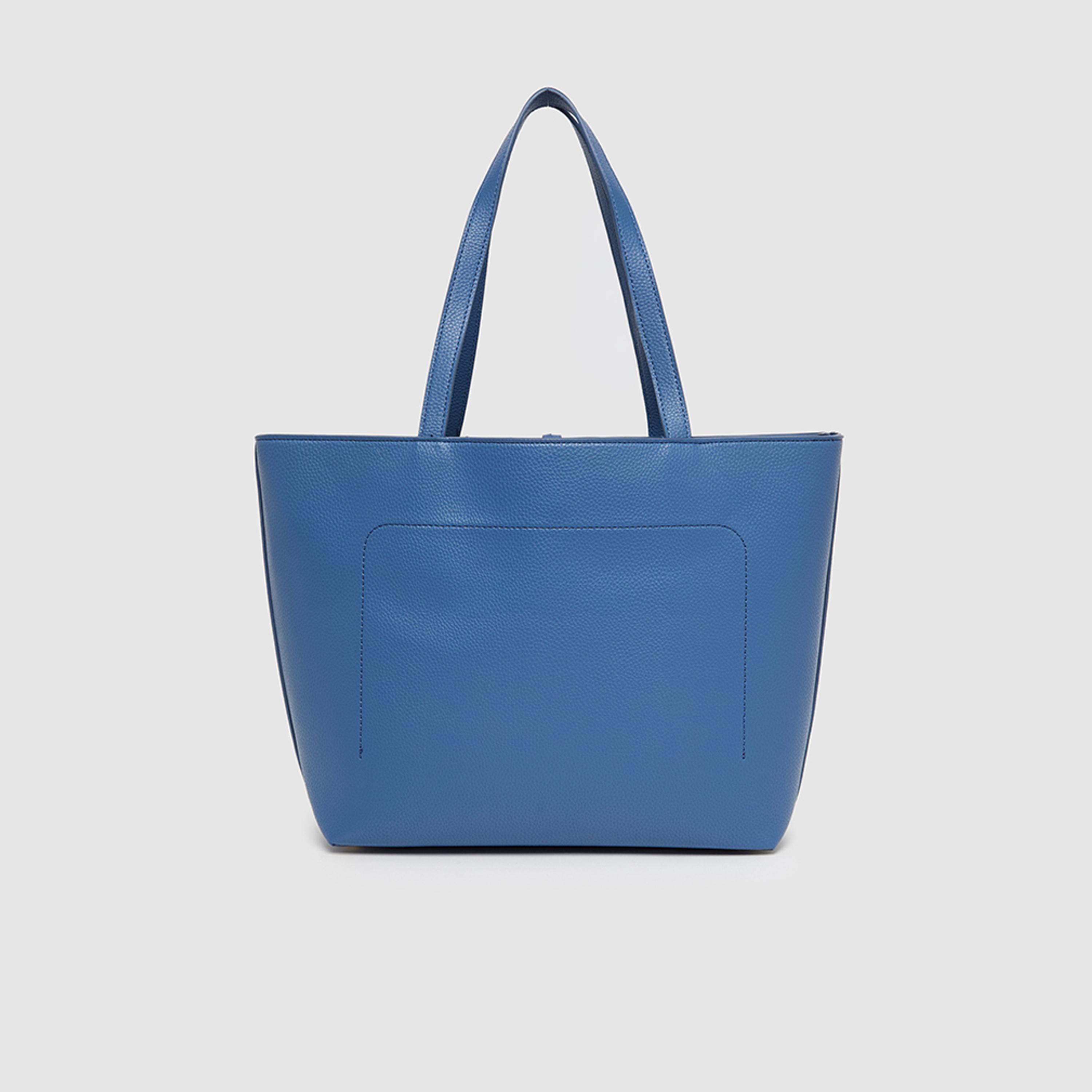 Anne Klein Textured Double Handle Tote Bag with Open Top | 31.75 X 10.8 X 29.53 CM-women-bagsandwallets-handbags-image-8