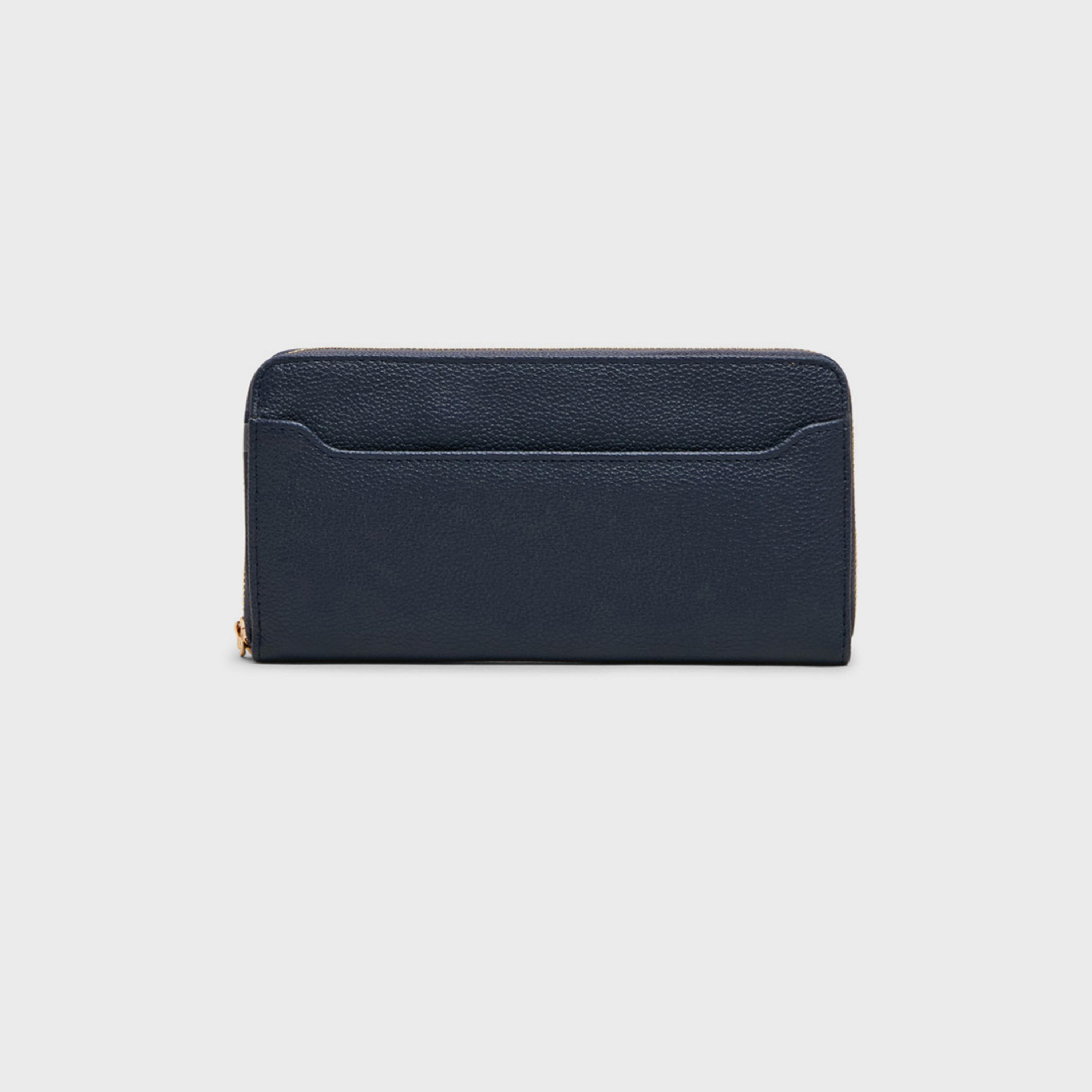 آن كلين - محفظة مزخرفة بسحاب | 19.56 × 5.58 × 10.16 سم-women-bagsandwallets-wallets-image-4