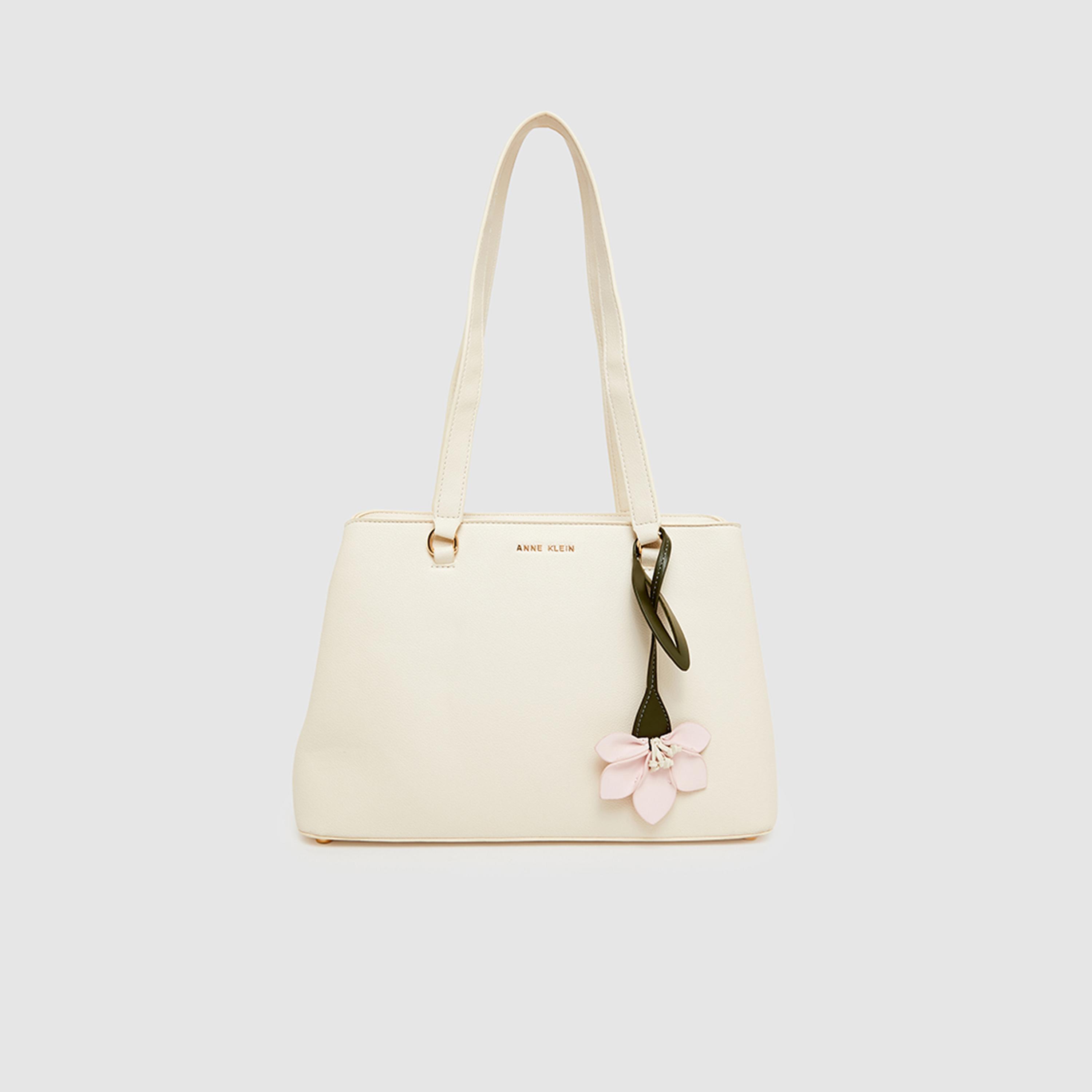آن كلين - شنطة يد مزينة بمقبضين وسحاب | 34.3 × 12.06 × 22.86 سم-women-bagsandwallets-handbags-image-1