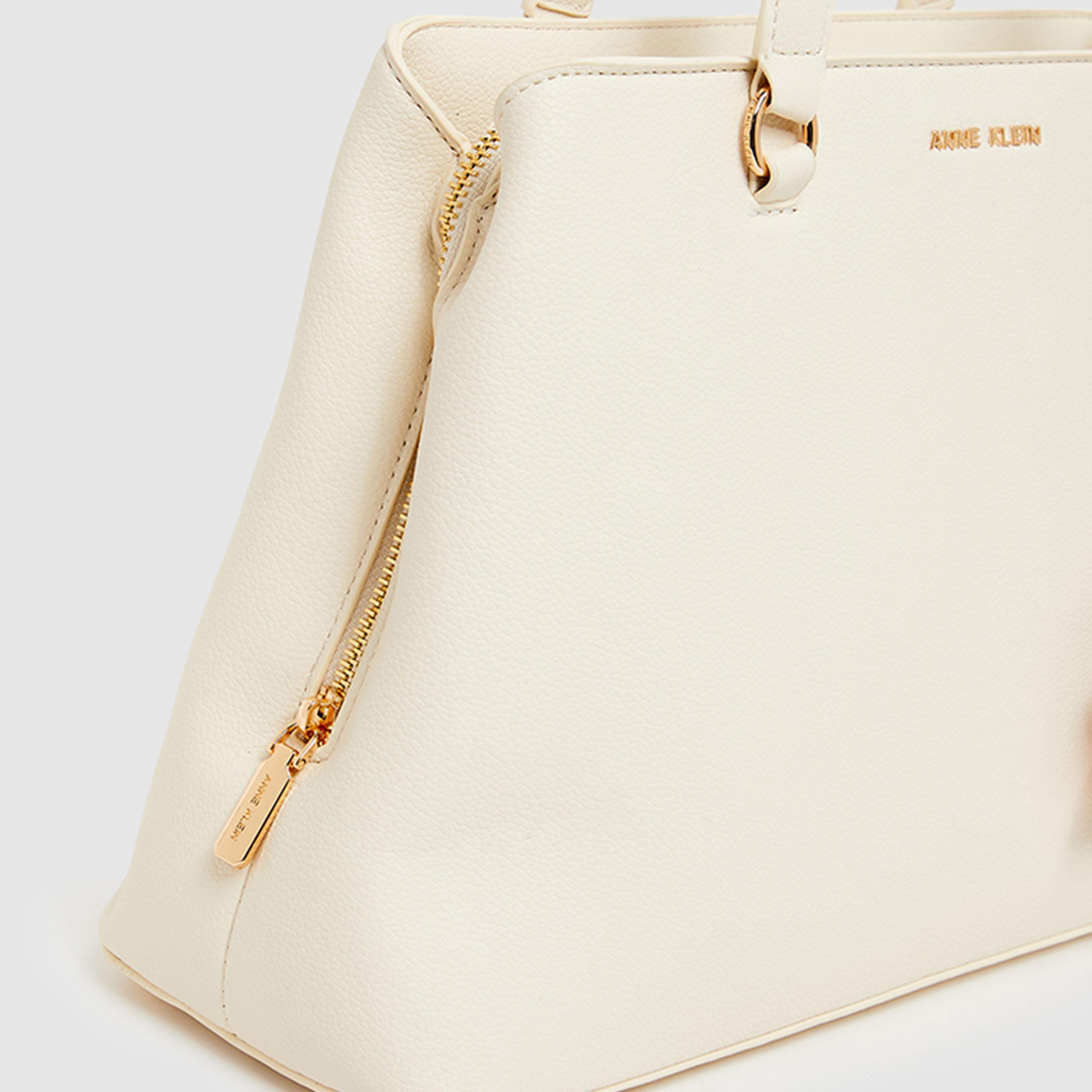 آن كلين - شنطة يد مزينة بمقبضين وسحاب | 34.3 × 12.06 × 22.86 سم-women-bagsandwallets-handbags-image-4