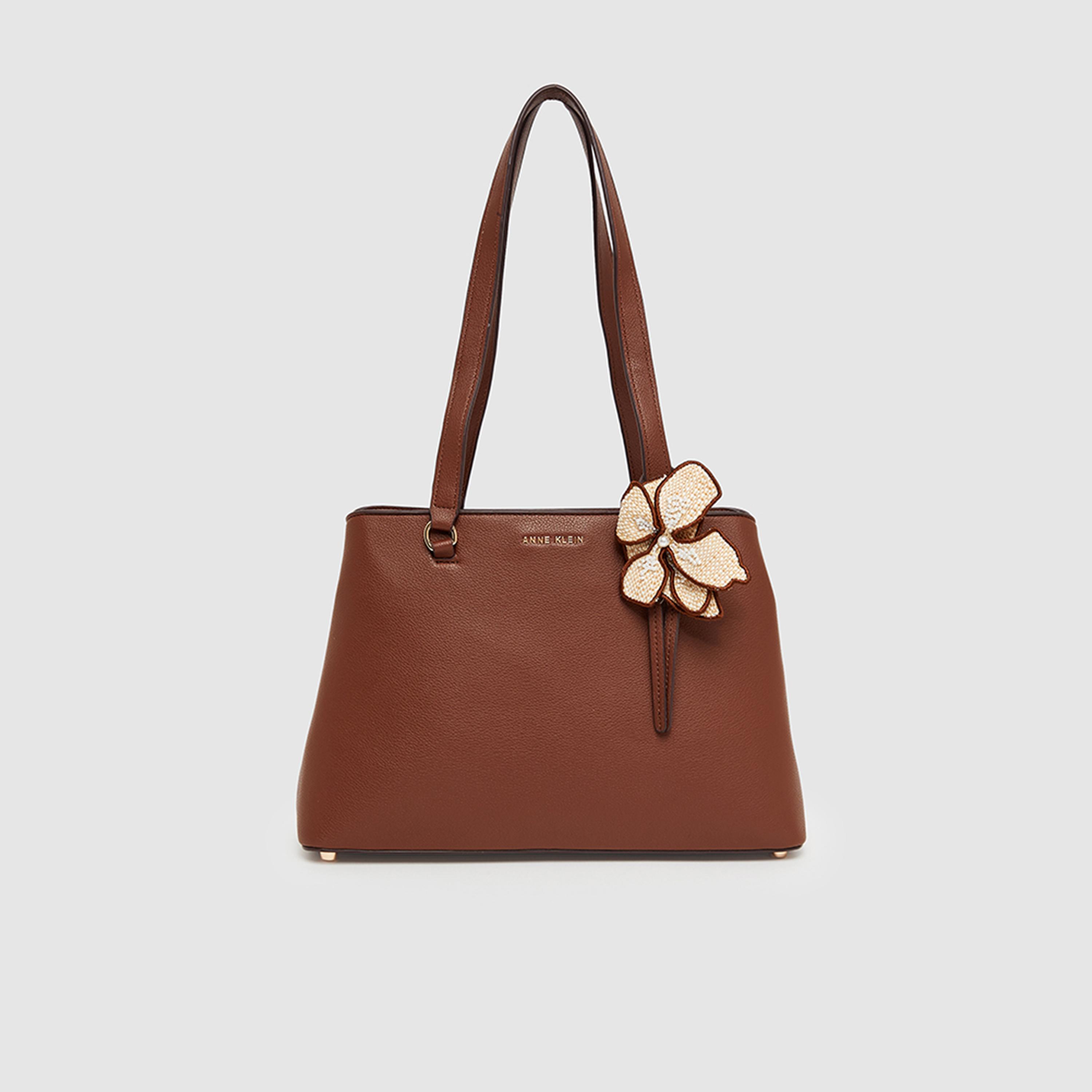 آن كلين - شنطة يد مزينة بمقبضين وسحاب | 34.3 × 12.06 × 22.86 سم-women-bagsandwallets-handbags-image-6