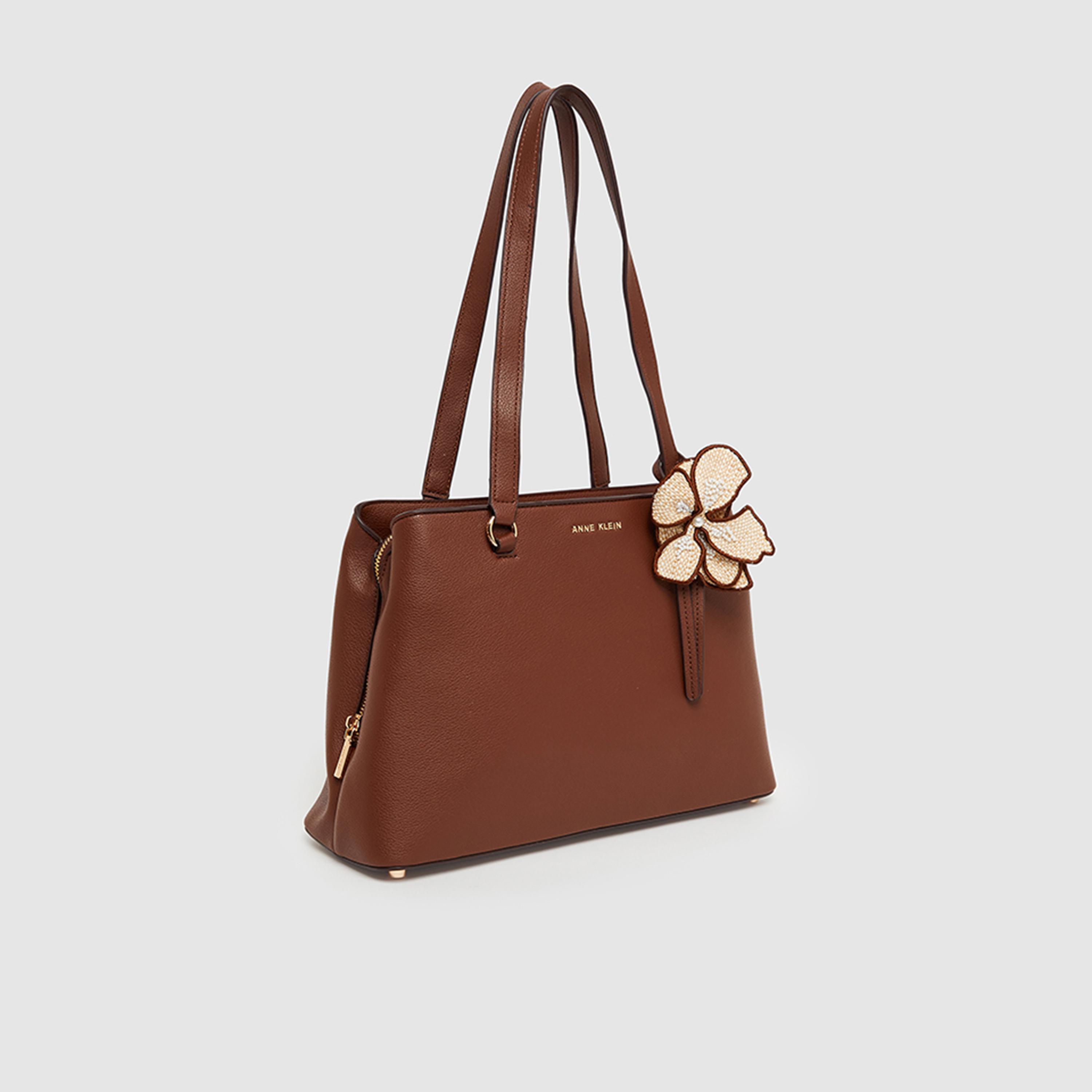 آن كلين - شنطة يد مزينة بمقبضين وسحاب | 34.3 × 12.06 × 22.86 سم-women-bagsandwallets-handbags-image-7