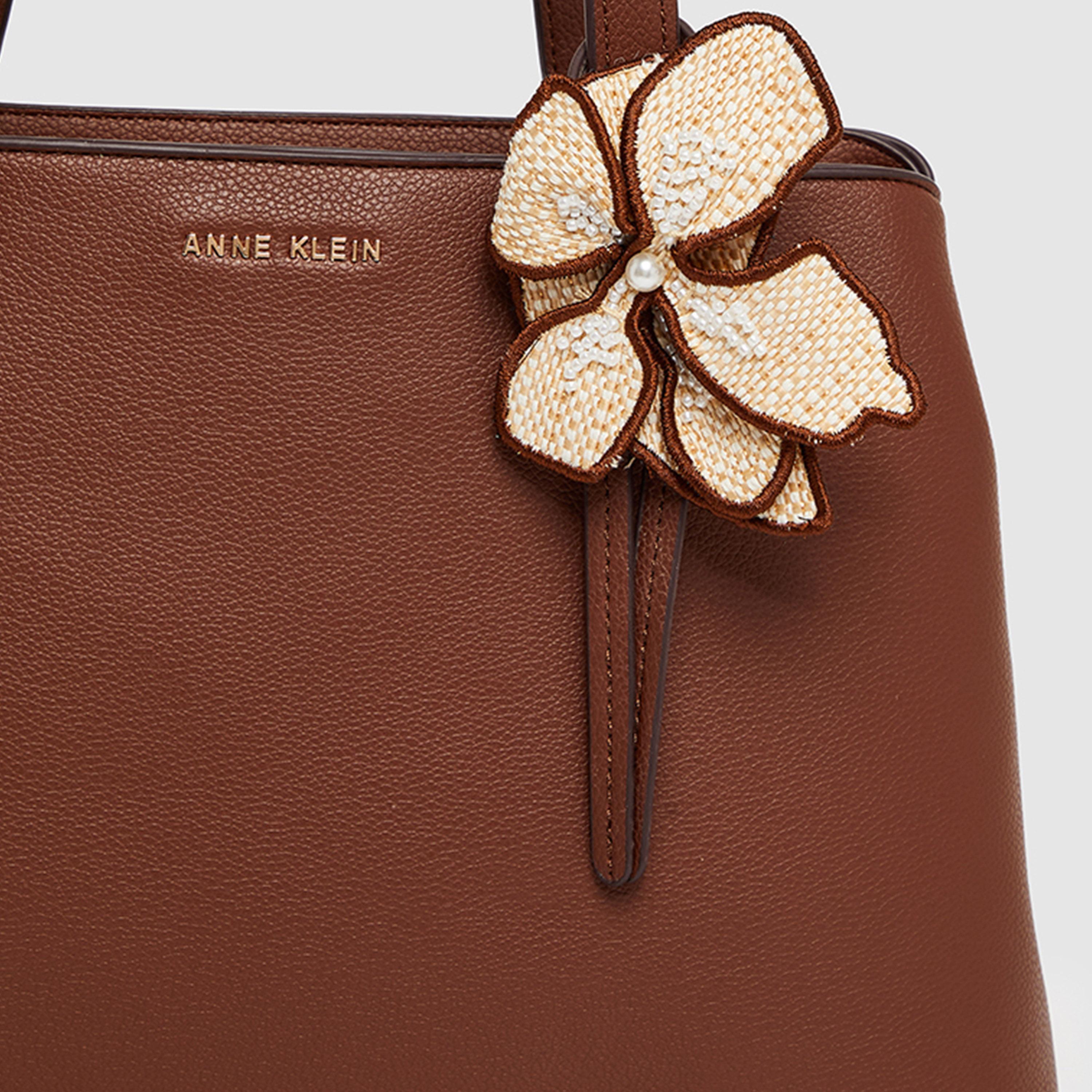 آن كلين - شنطة يد مزينة بمقبضين وسحاب | 34.3 × 12.06 × 22.86 سم-women-bagsandwallets-handbags-image-10