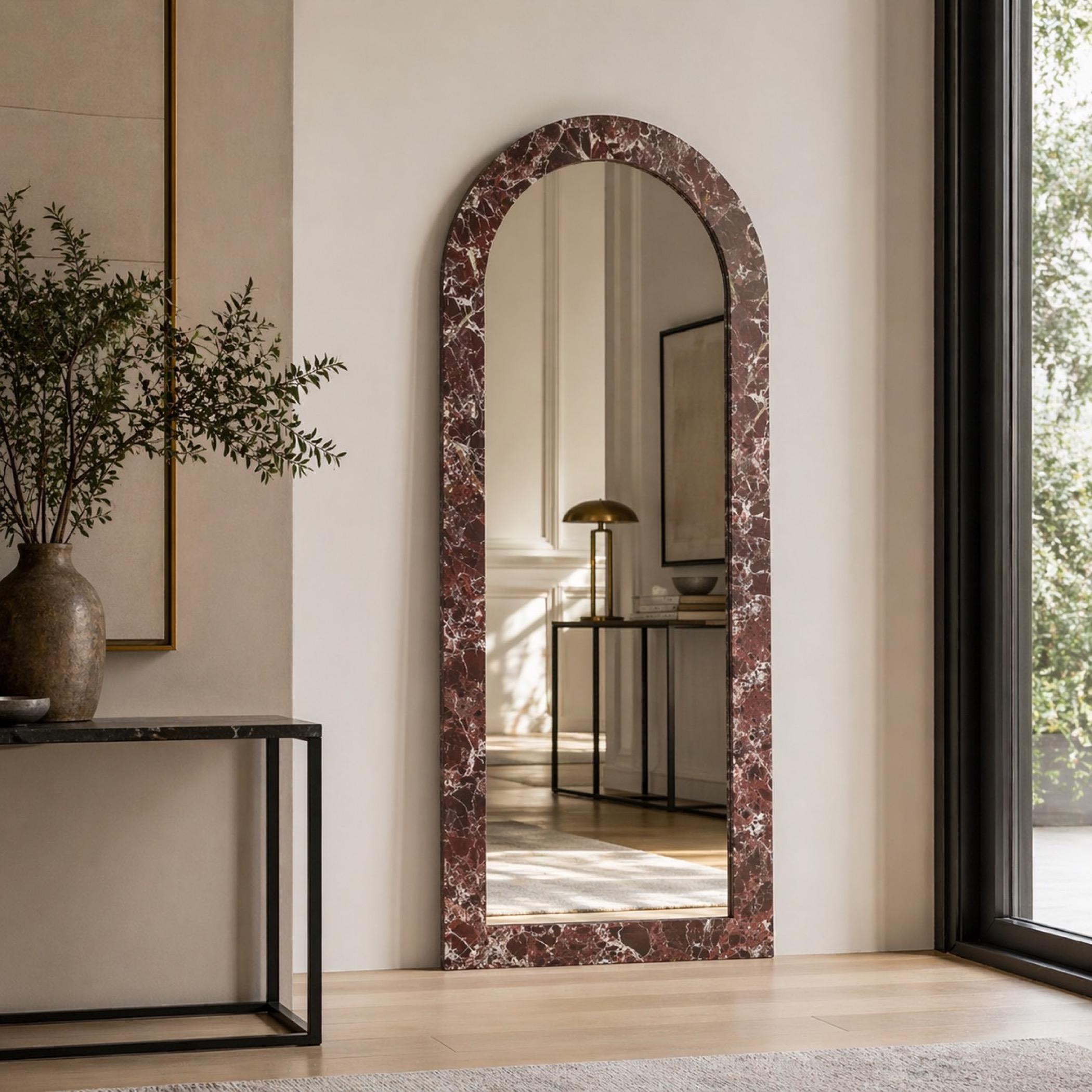 Lamac Aurelia Arch Floor Mirror - 210x120 cm