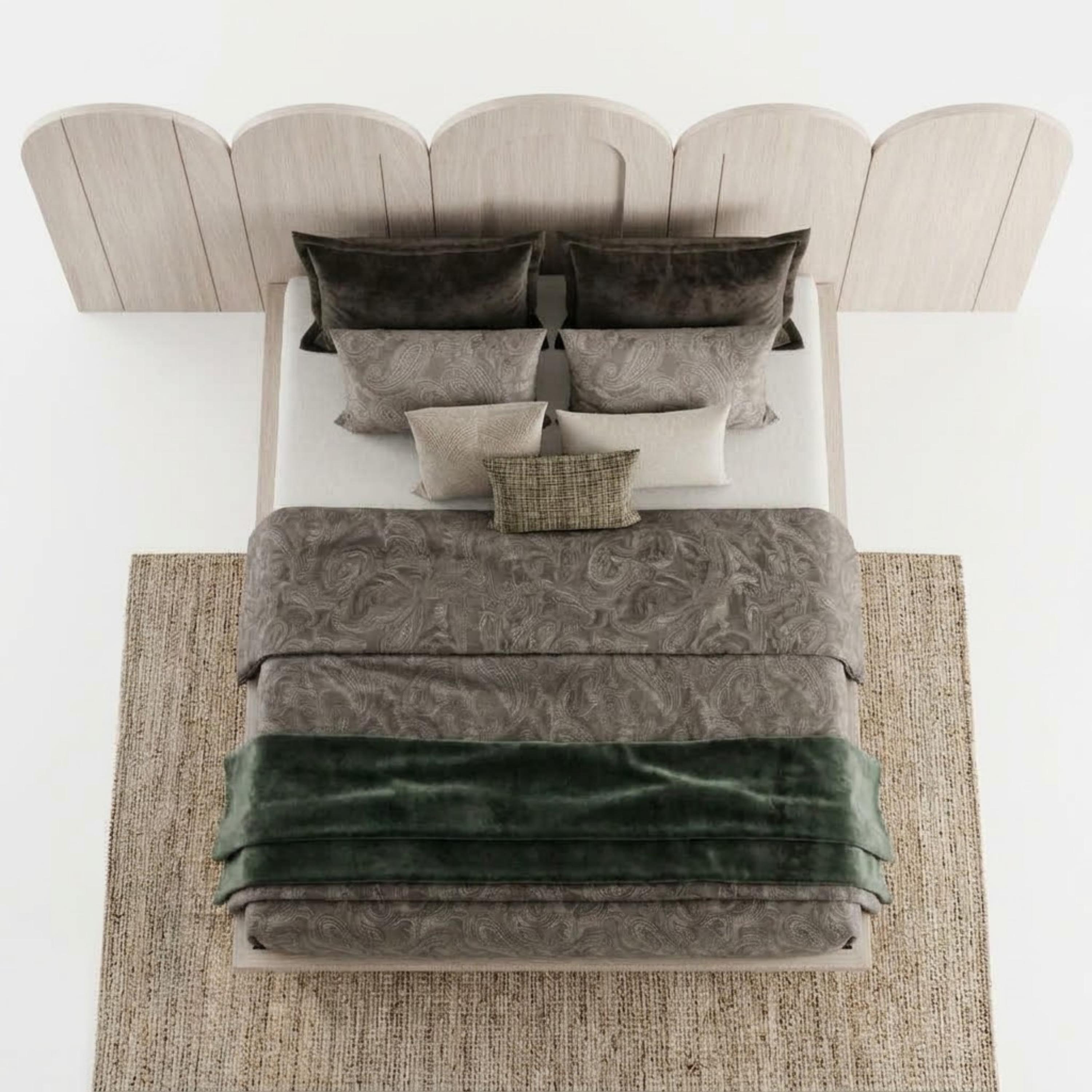 Lamac Luna Arched Platform Queen Bed - 160x200 cm