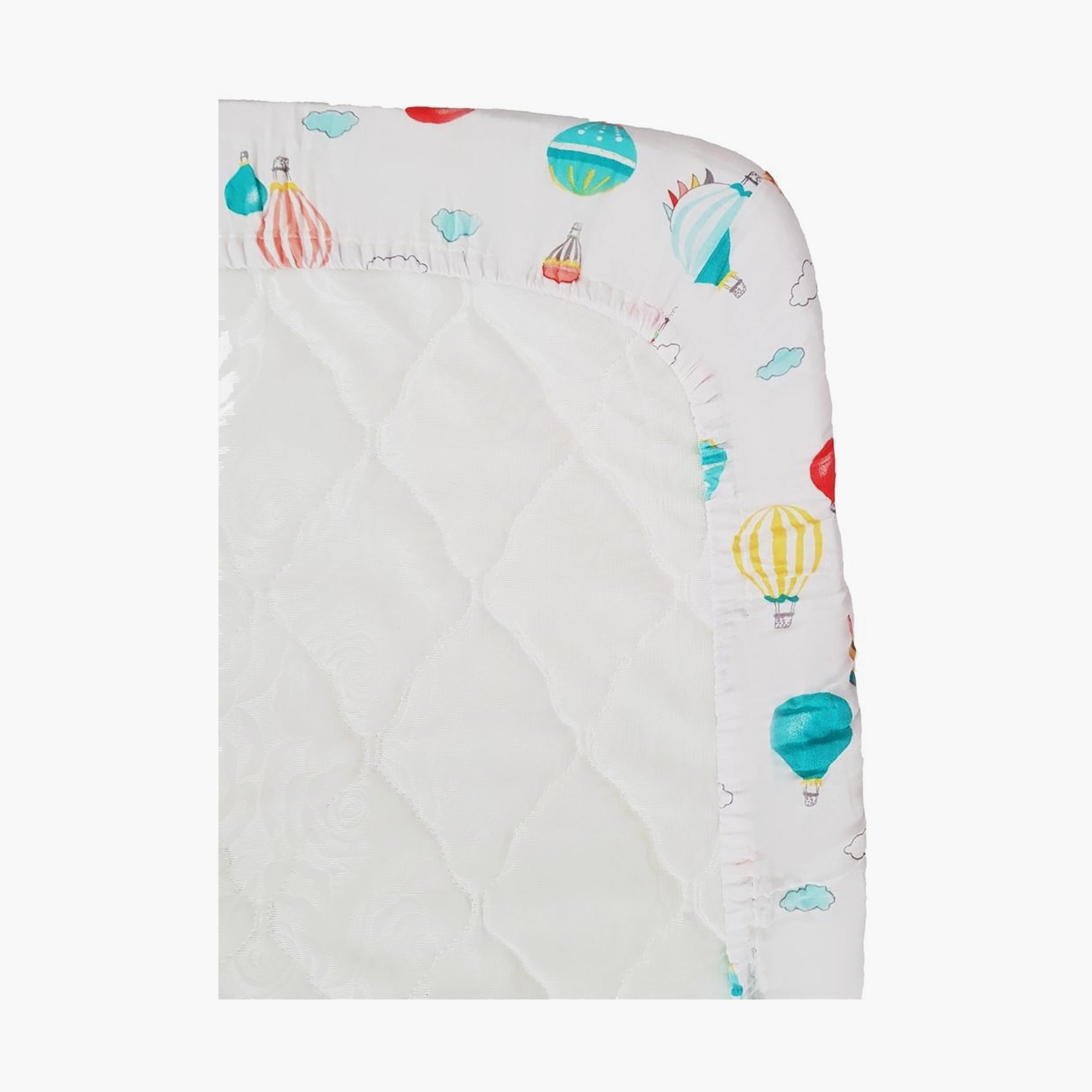 Anvi Baby Organic Bamboo Muslin Fitted Crib Sheet-baby-nursery-babybedding-image-1