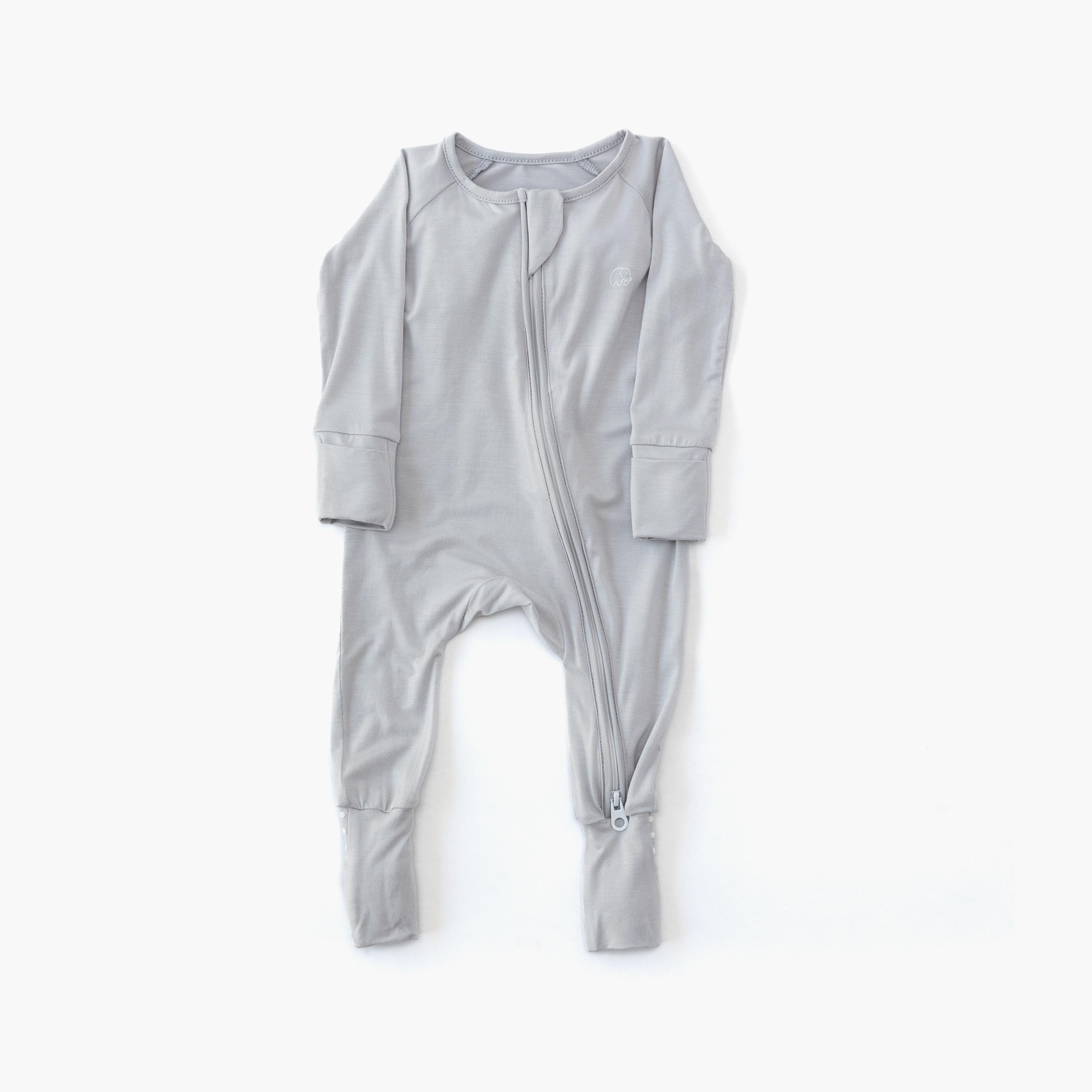 رومبير بسحاب وأكمام طويلة من خيزران (بامبو) عضوي من أنفي بيبي-baby-girls-clothing-rompers-image-1
