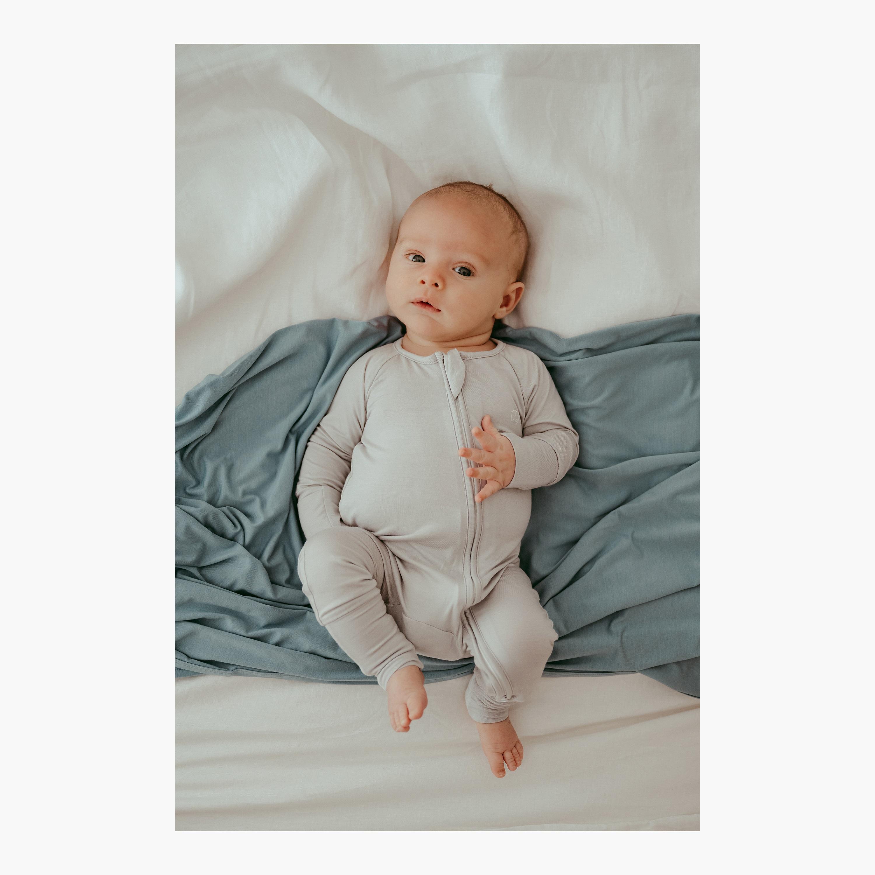 رومبير بسحاب وأكمام طويلة من خيزران (بامبو) عضوي من أنفي بيبي-baby-girls-clothing-rompers-image-2