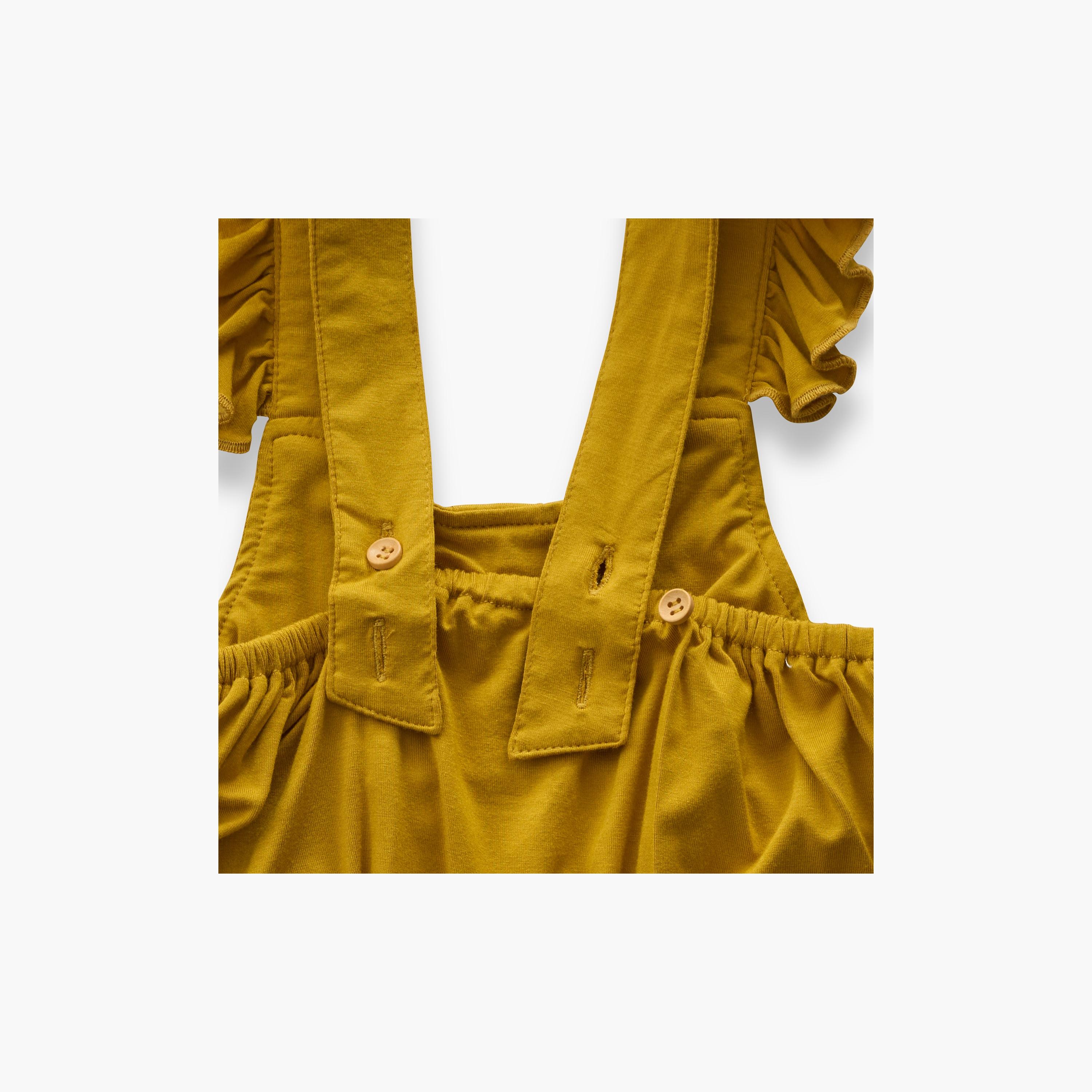 رومبير بدون أكمام بحمالات مكشكشة من أنفي بيبي-baby-girls-clothing-rompers-image-4