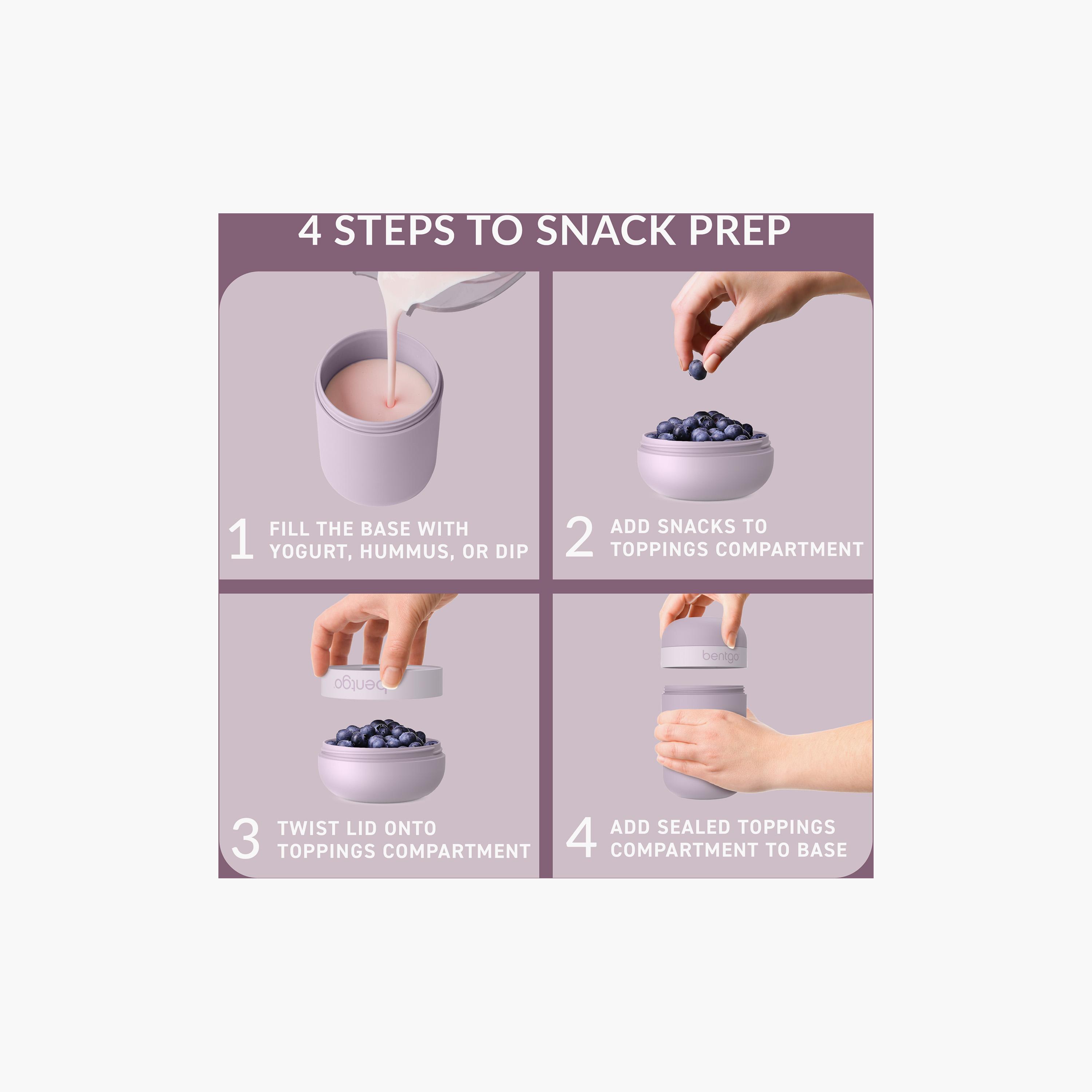 Bentgo 2 Compartment Leak Proof Snack Cup - 473 ml-baby-feeding-mealtimeessentials-image-2
