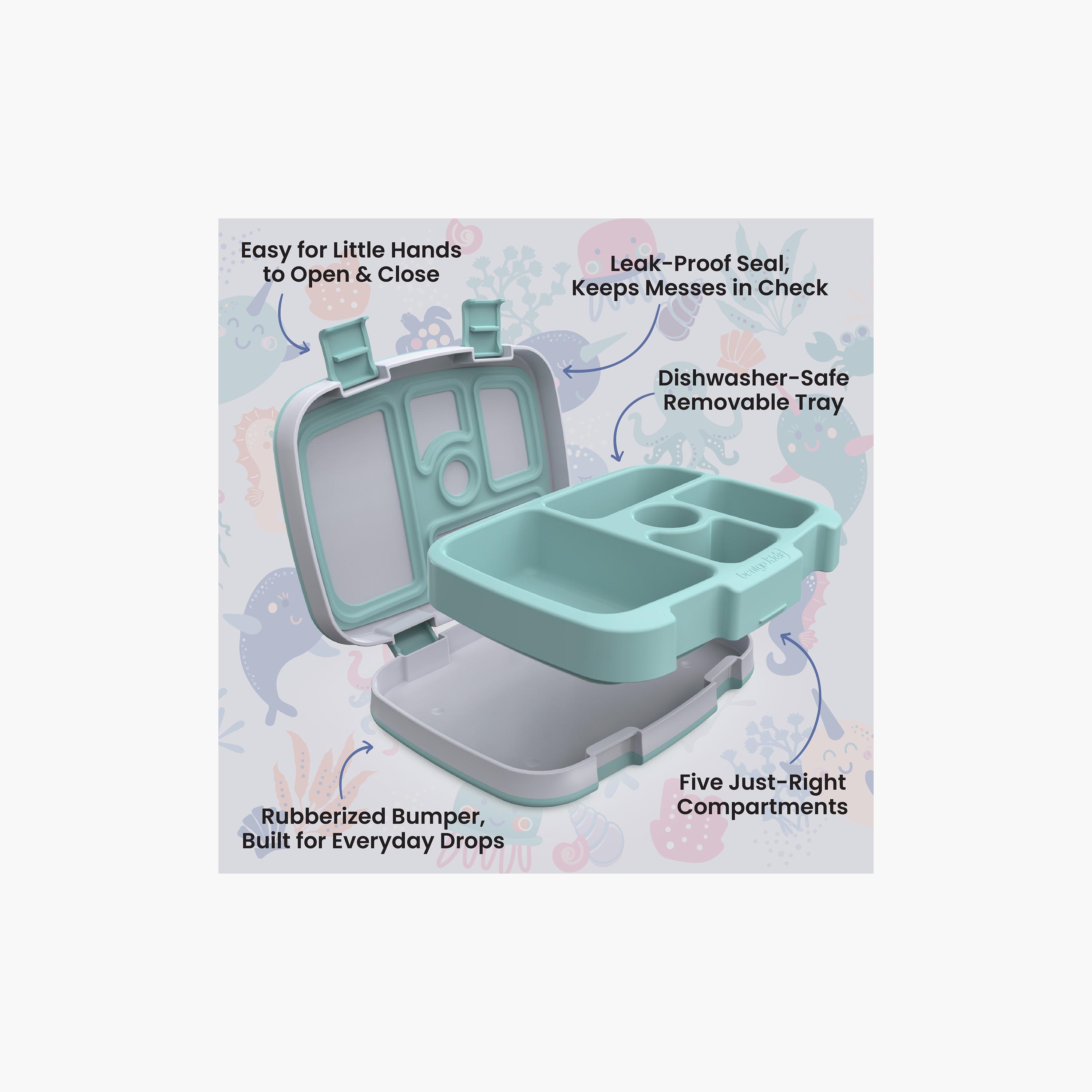 Bentgo 5 Compartment Durable & Leak Proof Lunch Box - Sea Life-school-lunchessentials-lunchboxes-image-2