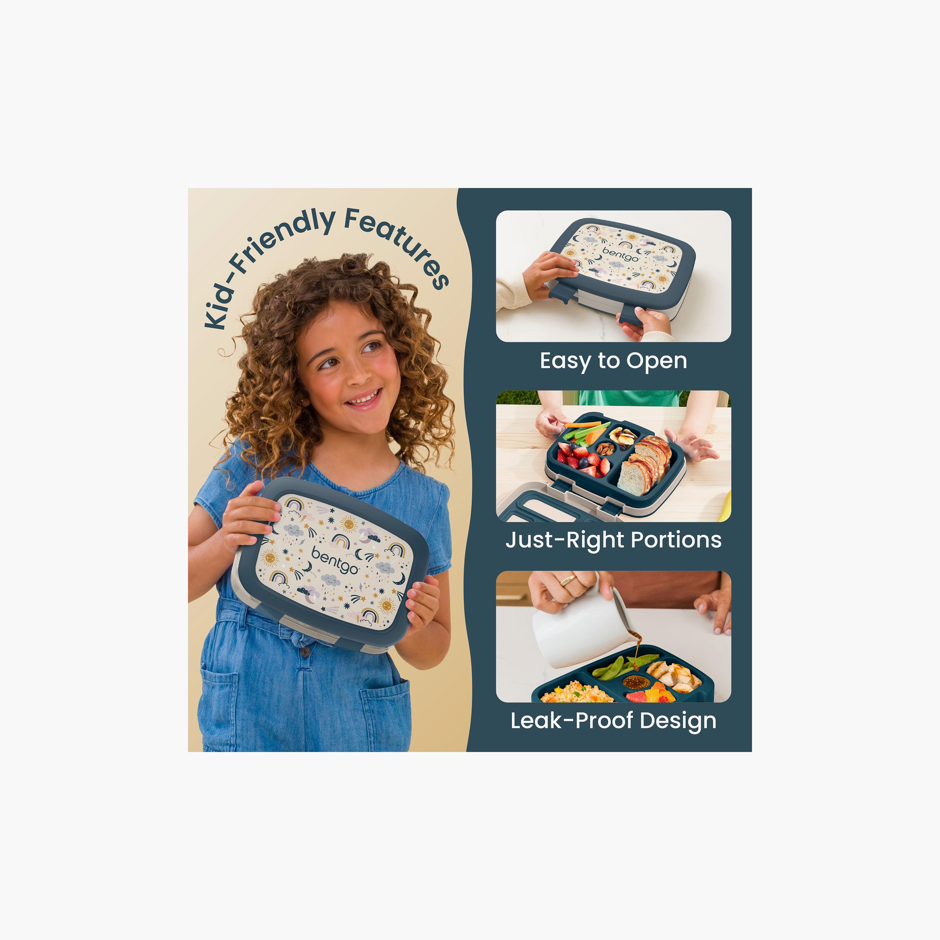 Bentgo 5 Compartment Durable & Leak Proof Lunch Box - Skies-school-lunchessentials-lunchboxes-image-8