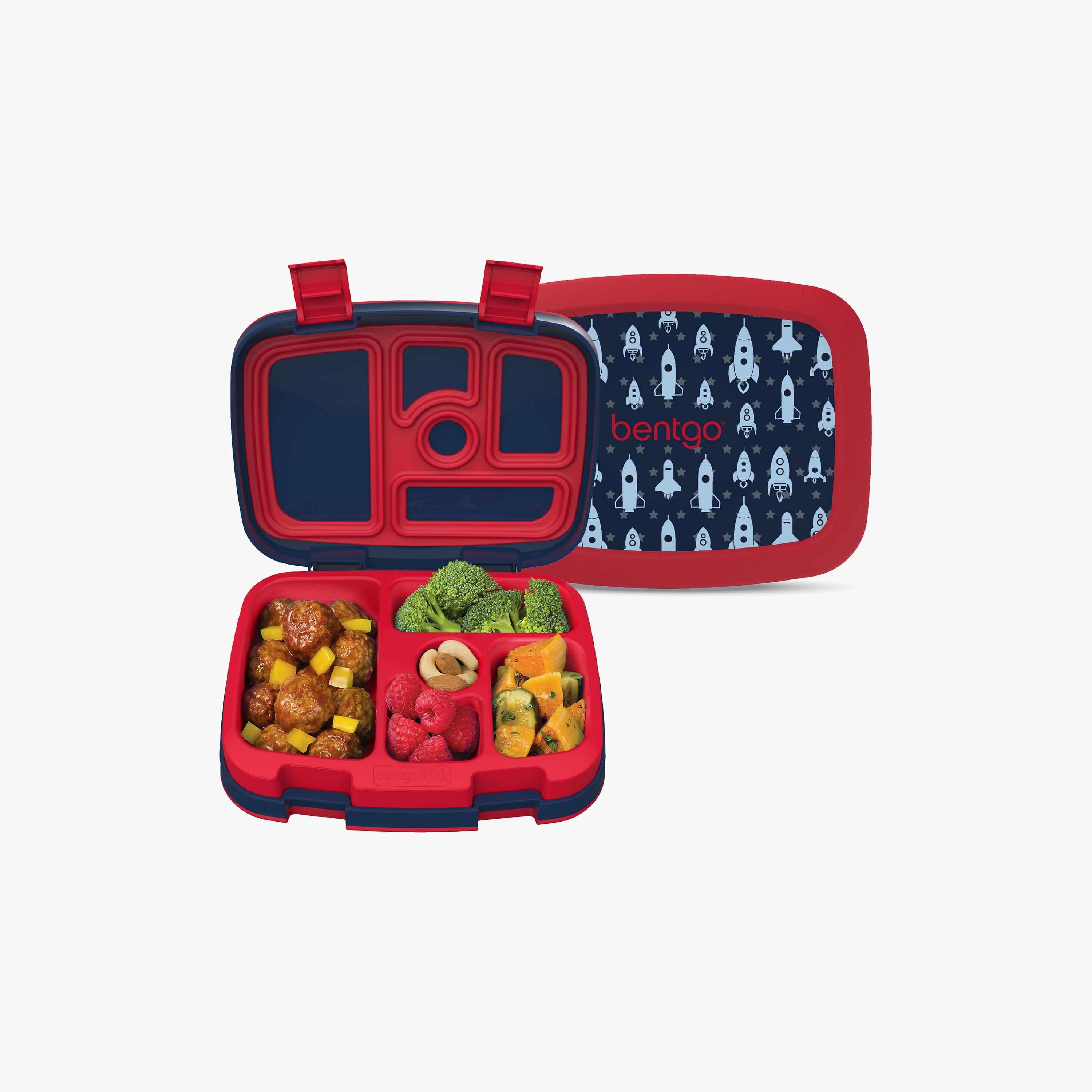 Bentgo 5 Compartment Durable & Leak Proof Lunch Box - Rocket-school-lunchessentials-lunchboxes-image-10