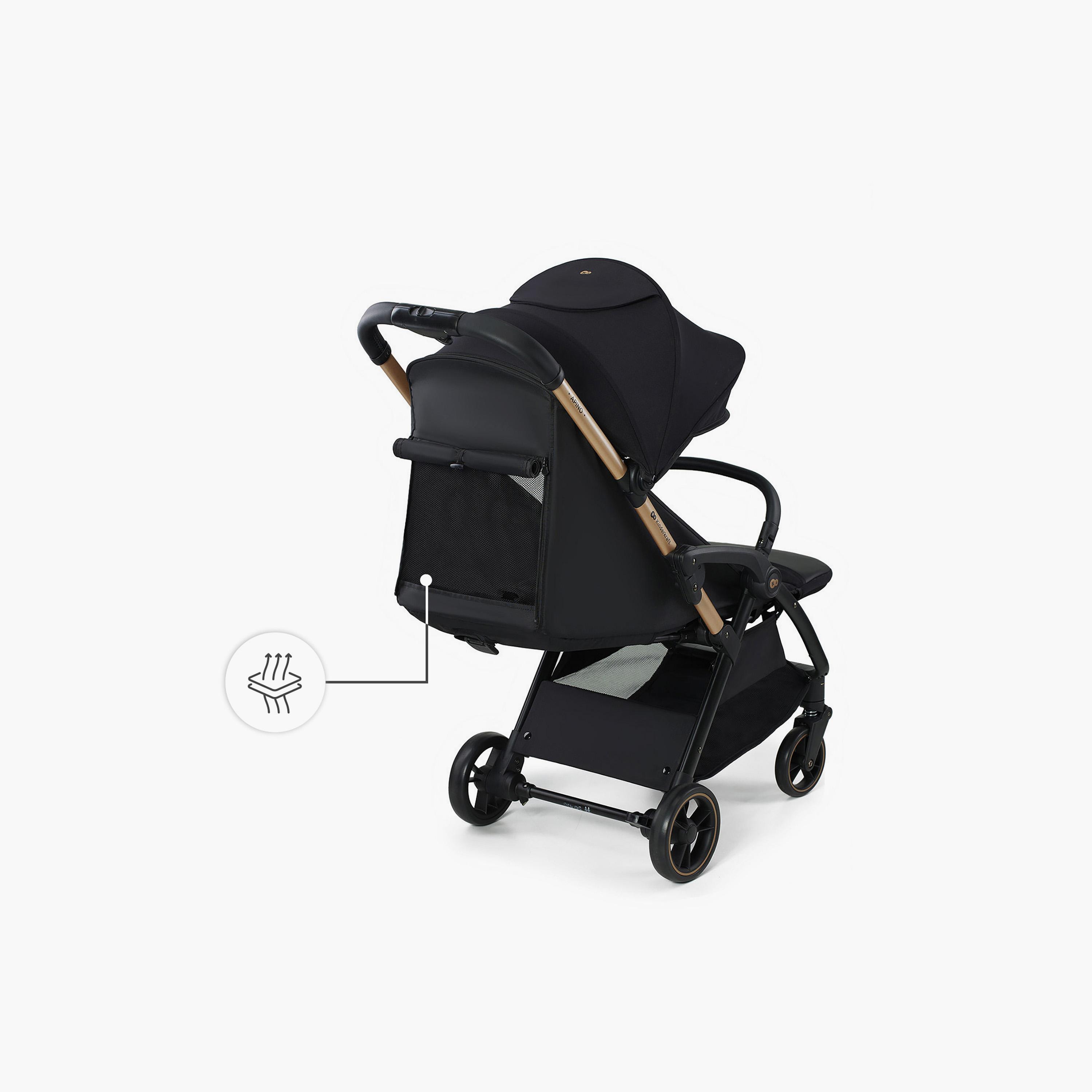 Kinderkraft Apino Compact Auto-Fold Stroller with Canopy-baby-gear-strollersandprams-strollers-image-2