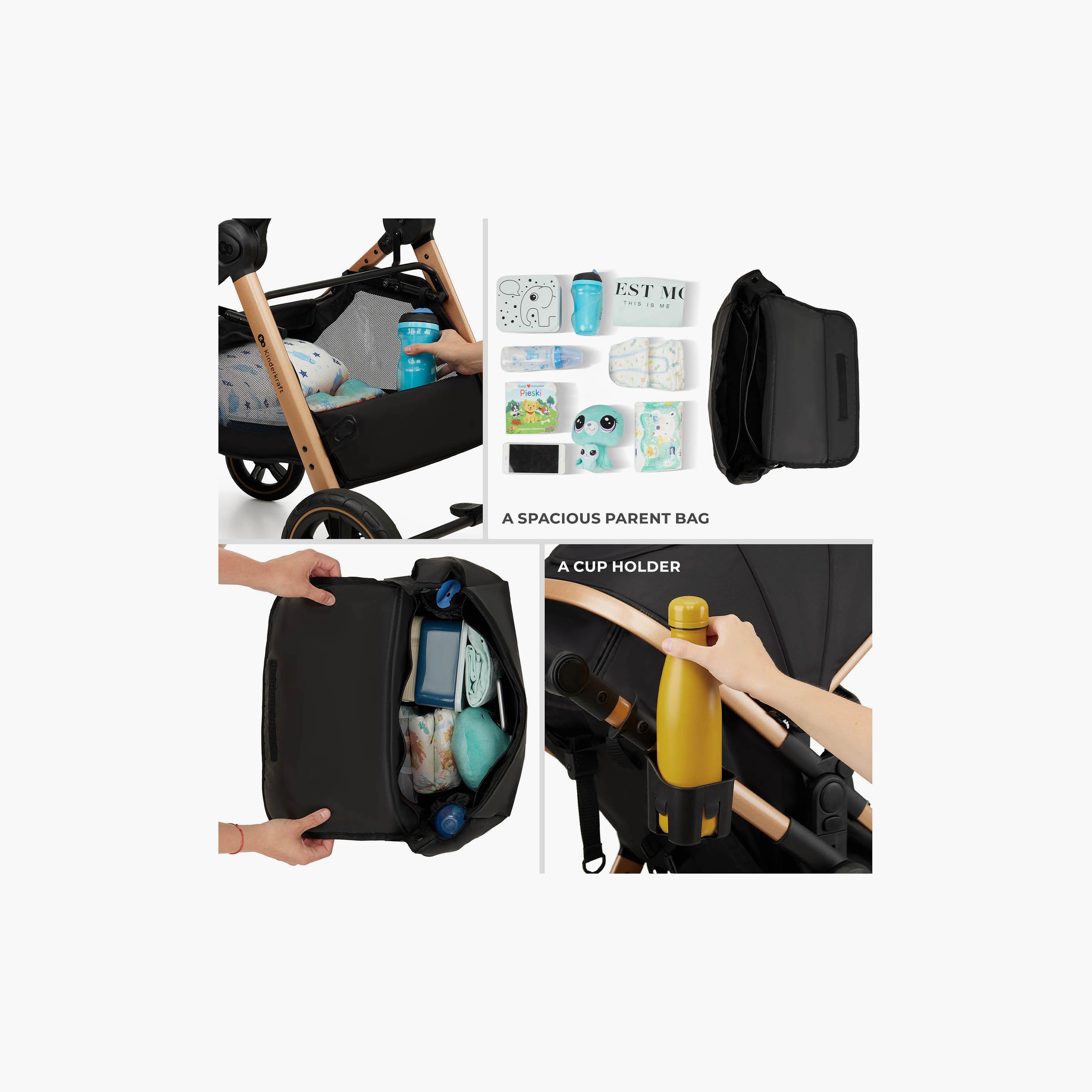 Kinderkraft 3-In-1 Esme Pro Travel System with Accessories-baby-gear-strollersandprams-travelsystems-image-2