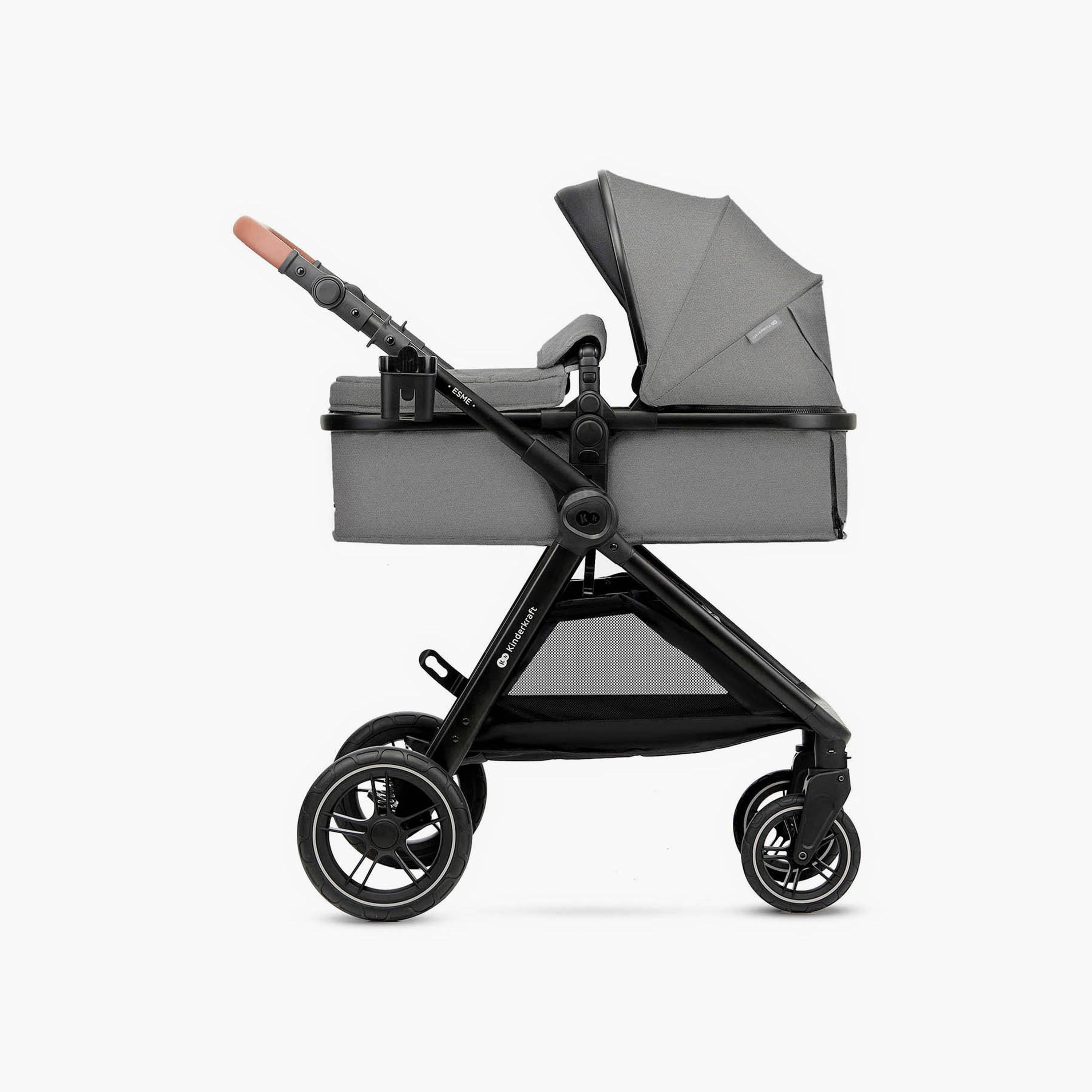 نظام سفر إسمي برو 3 في 1 (عربة مع مقعد سيارة) مع ملحقاتها من كيندر كرافت-baby-gear-strollersandprams-travelsystems-image-1
