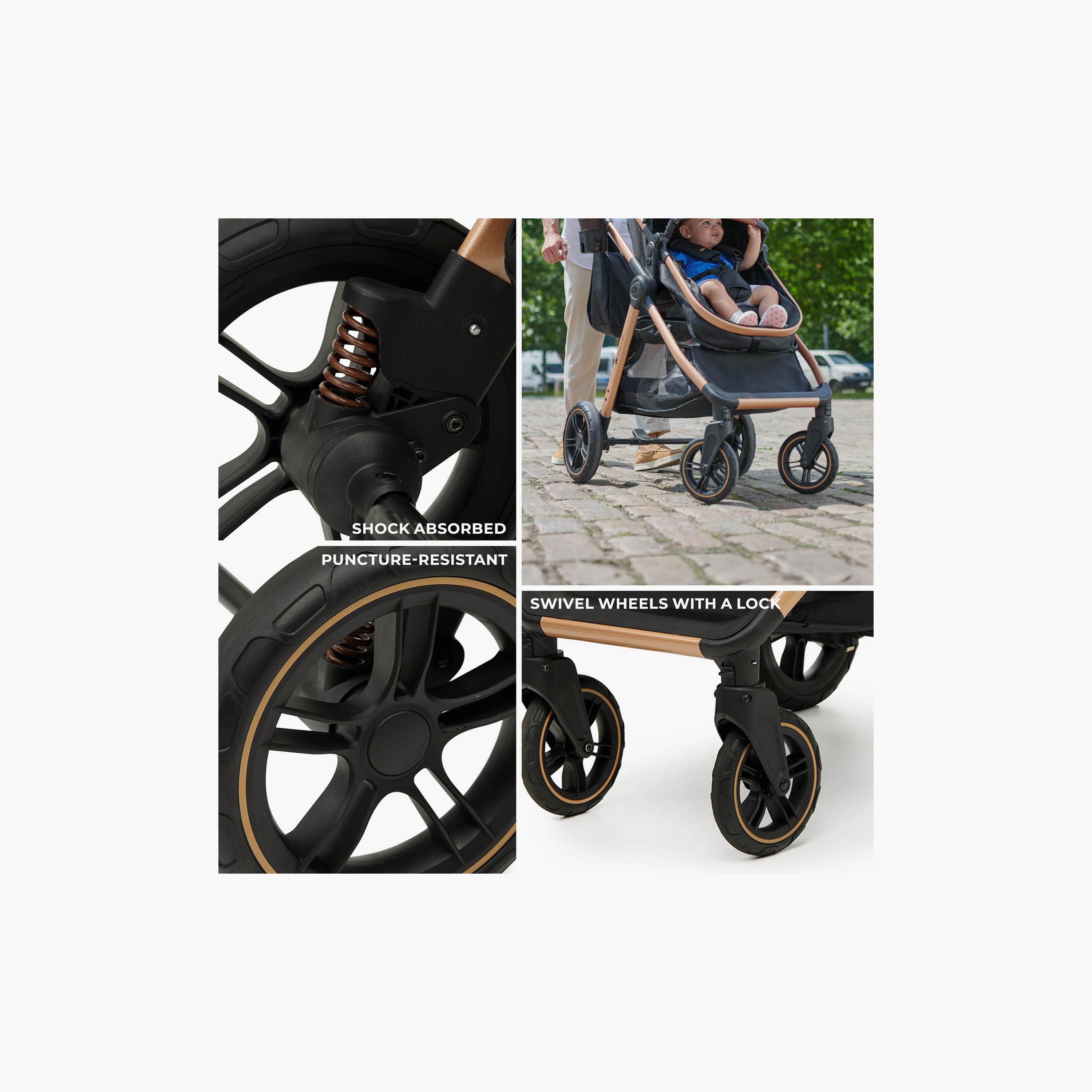 نظام سفر إسمي برو 3 في 1 (عربة مع مقعد سيارة) مع ملحقاتها من كيندر كرافت-baby-gear-strollersandprams-travelsystems-image-14