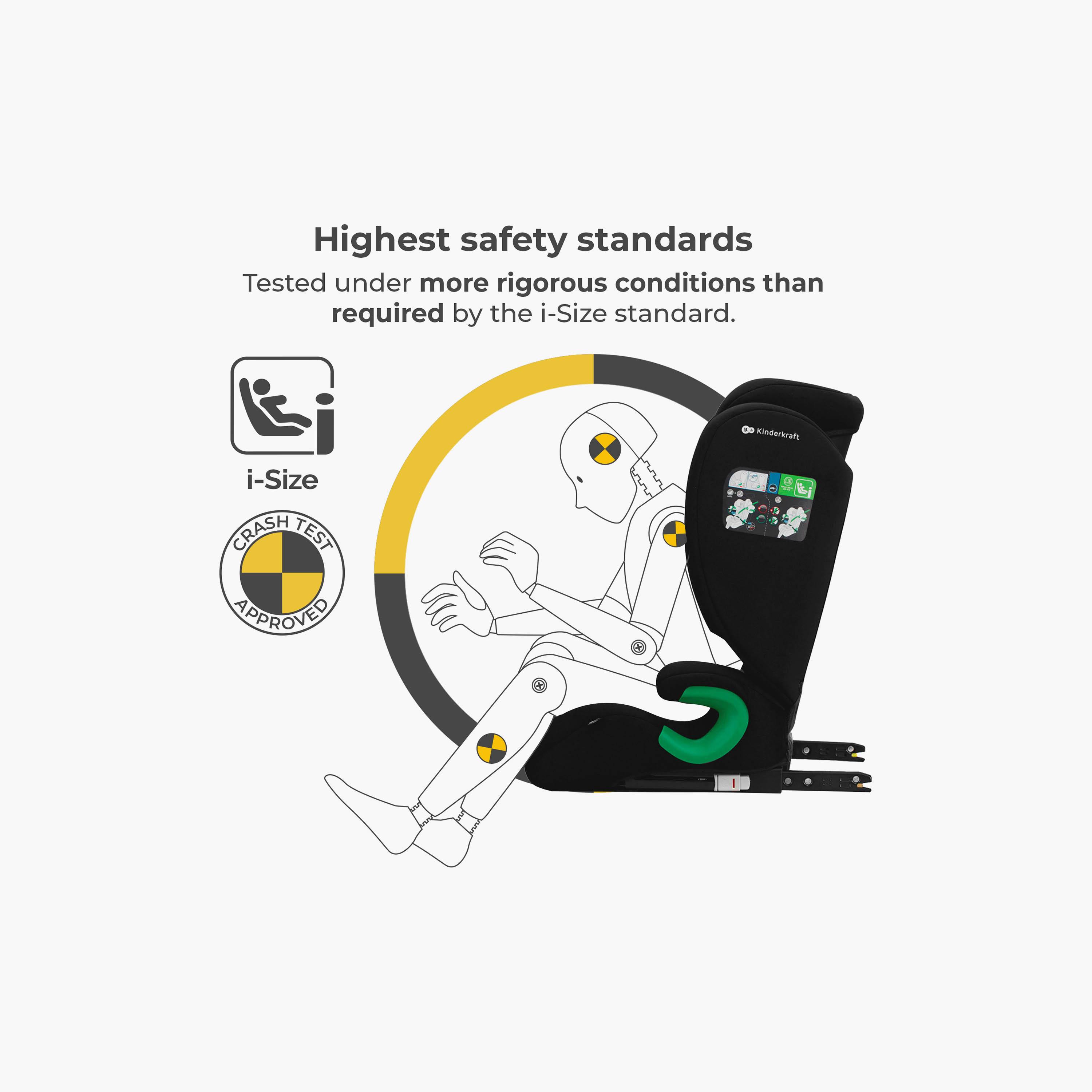 مقعد سيارة للأطفال جونيور فيكس 2 من كيندر كرافت-baby-gear-carseats-image-11