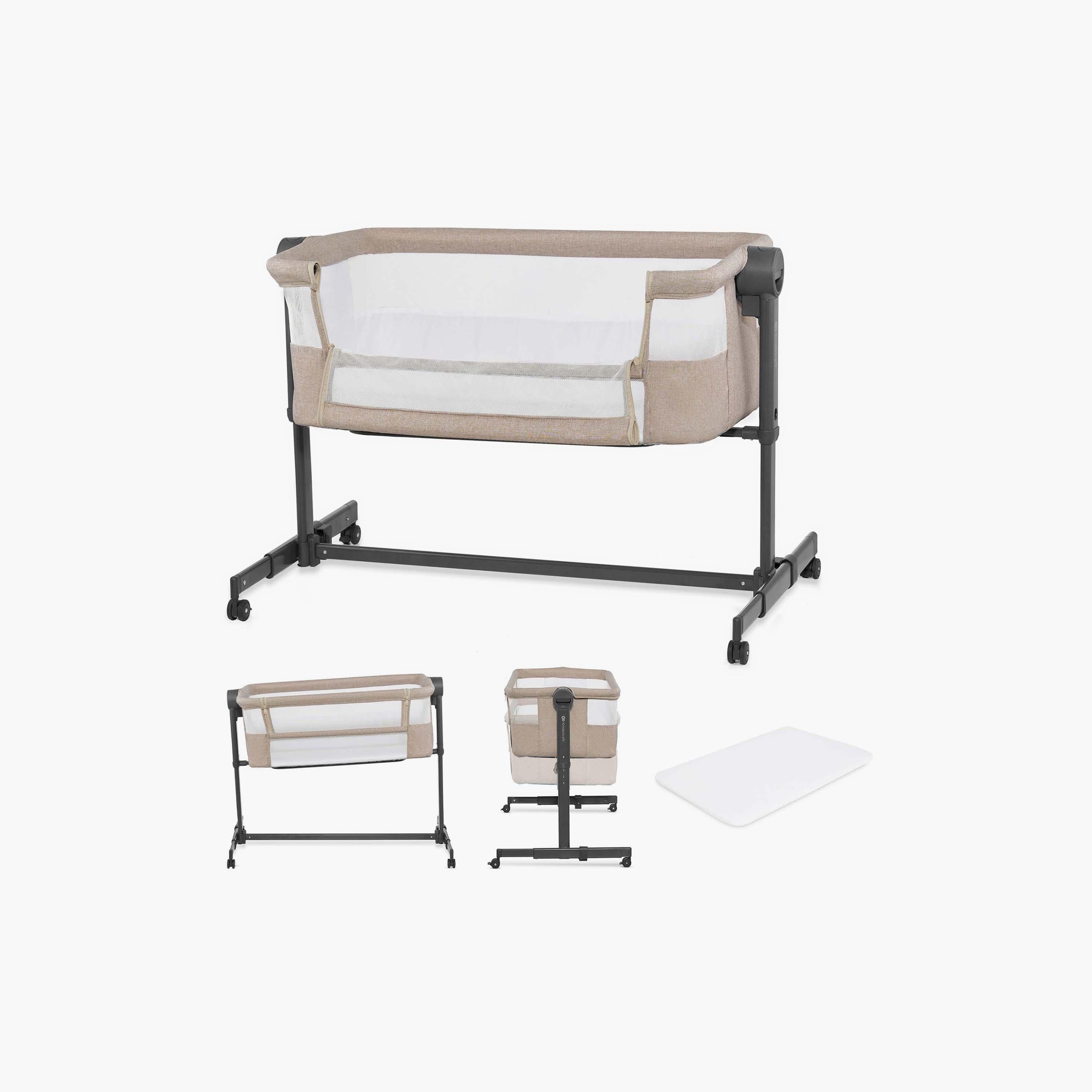 Kinderkraft 2-in-1 Nestee Up Co-Sleeper Crib-baby-nursery-furniture-cribsandbeds-babycribs-image-5