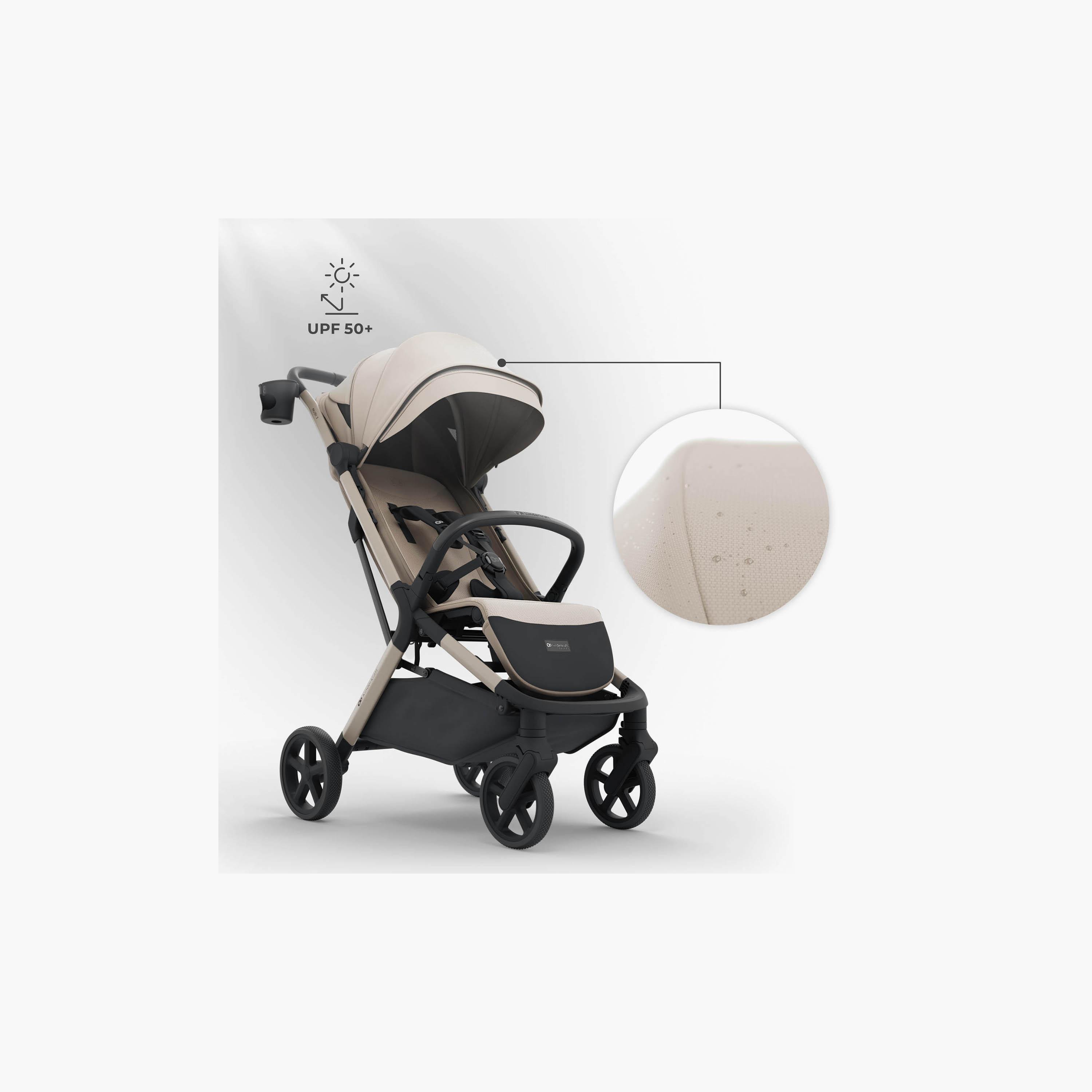 عربة أطفال خفيفة للسفر نوبي 3 مع مظلة من كيندر كرافت-baby-gear-strollersandprams-strollers-image-10