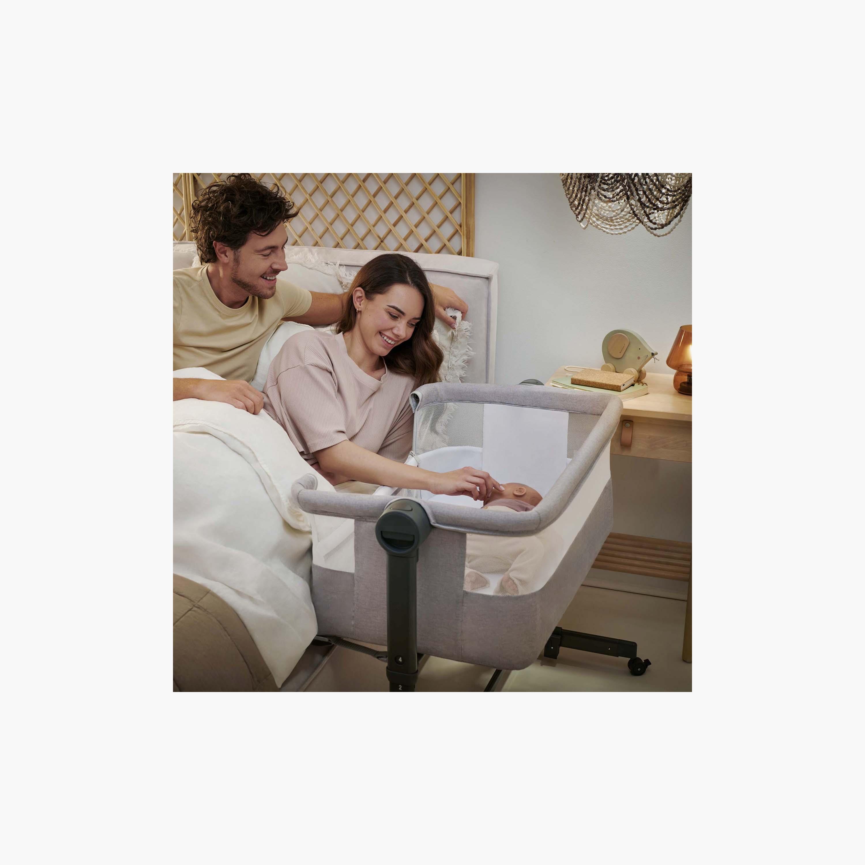 Kinderkraft 2-in-1 Nestee Up Co-Sleeper Crib-baby-nursery-furniture-cribsandbeds-babycribs-image-11