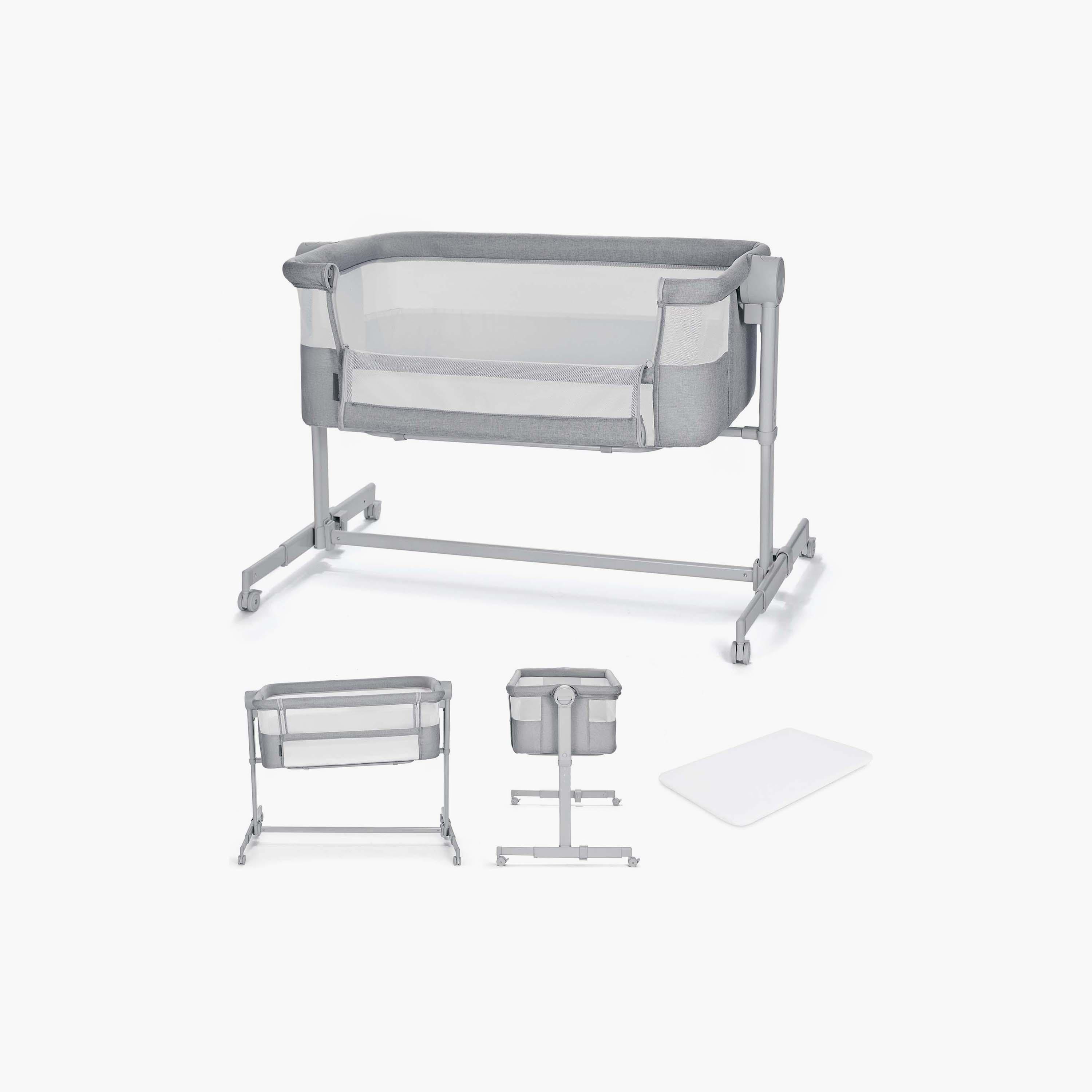 Kinderkraft 2-in-1 Nestee Up Co-Sleeper Crib-baby-nursery-furniture-cribsandbeds-babycribs-image-5