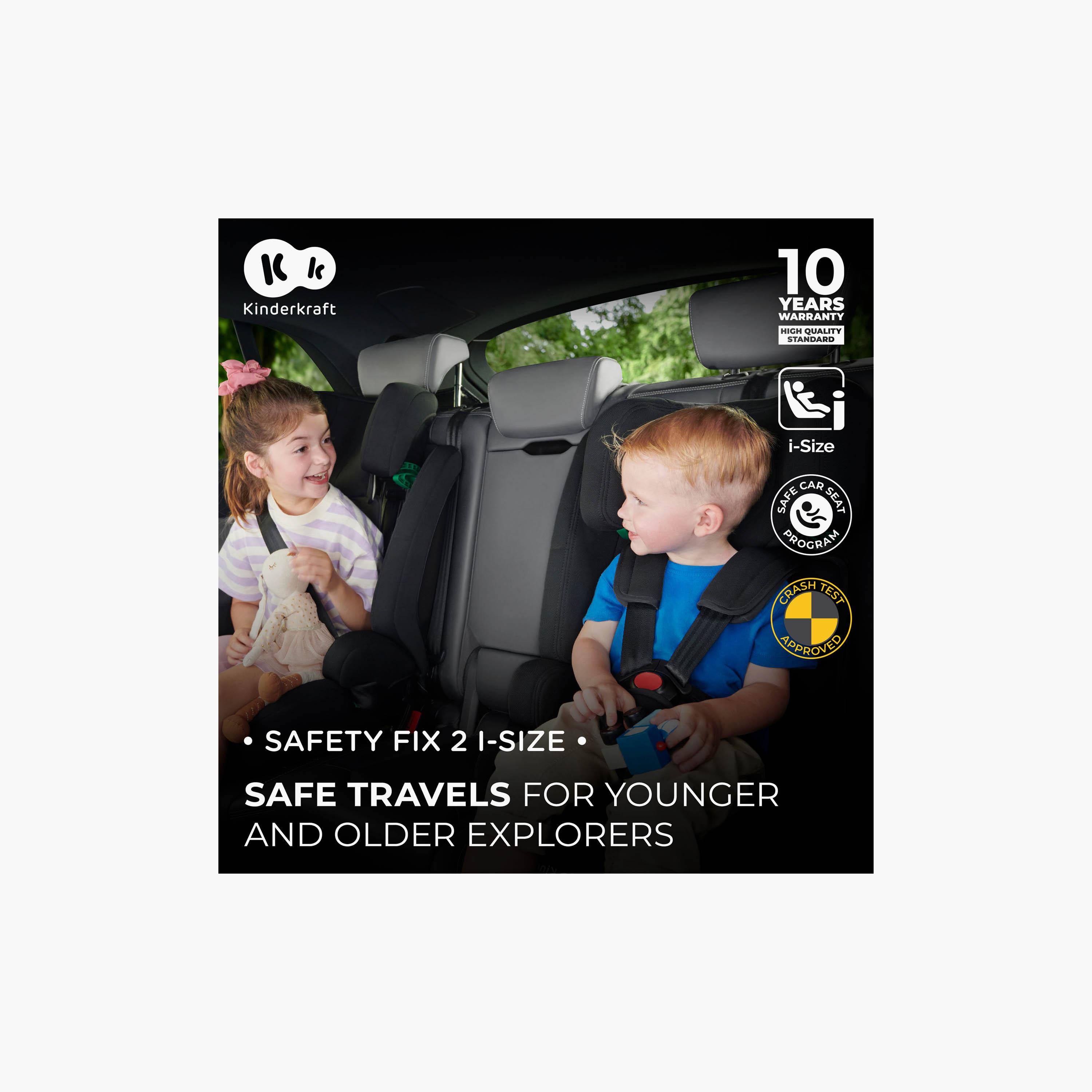 Kinderkraft Safety Fix 2 I-Size Convertible Car Seat-baby-gear-carseats-image-6