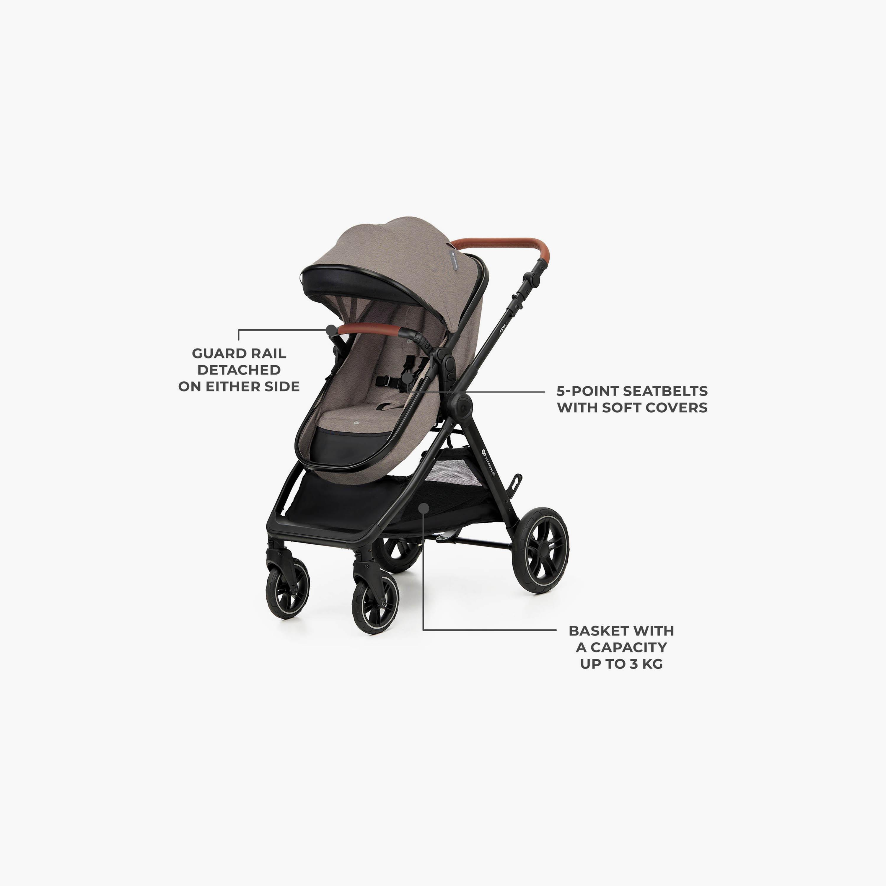 Kinderkraft 3-In-1 Esme Pro Travel System with Accessories-baby-gear-strollersandprams-travelsystems-image-5