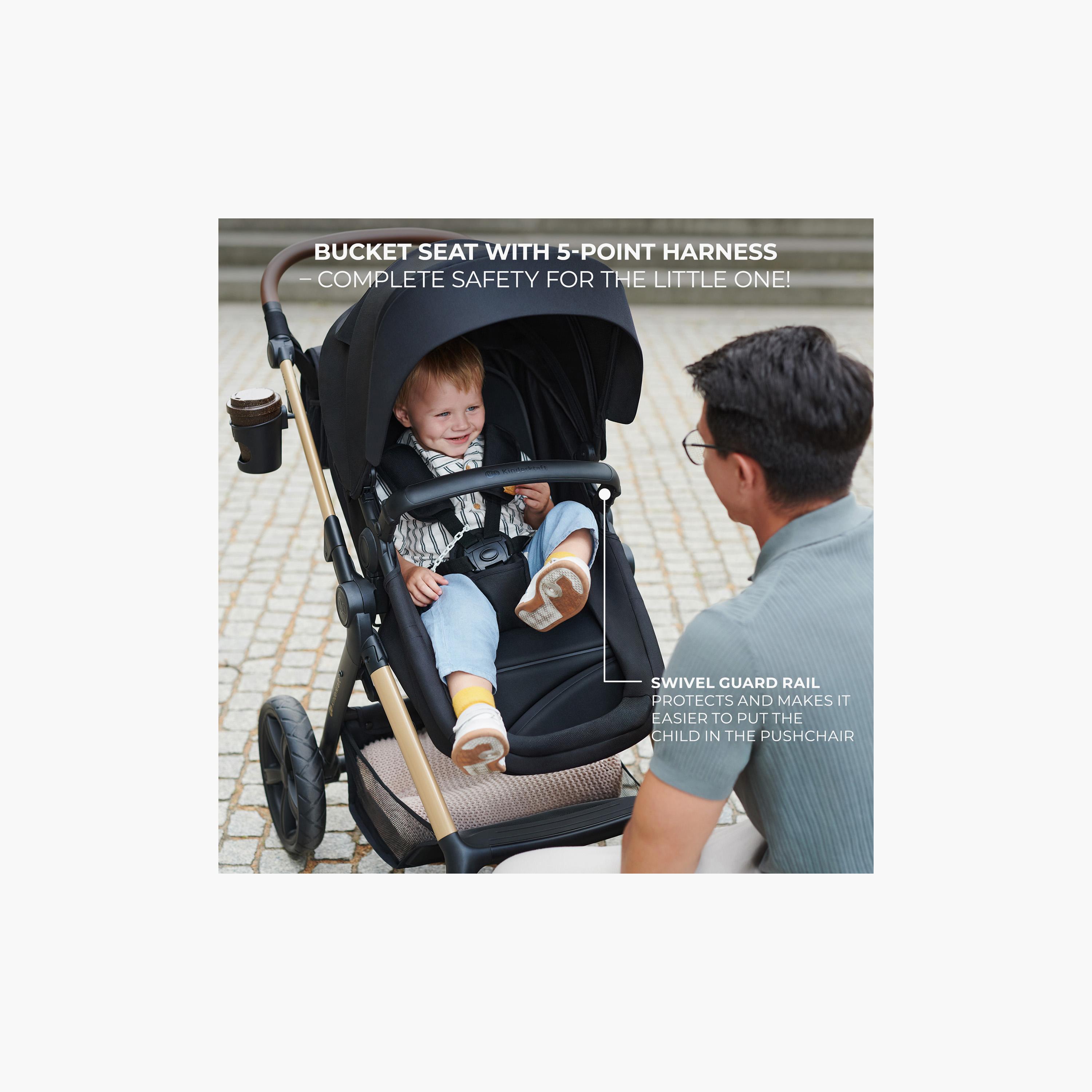 Kinderkraft 4-In-1 Moov 2 Air Travel System with Accessories-baby-gear-strollersandprams-travelsystems-image-2