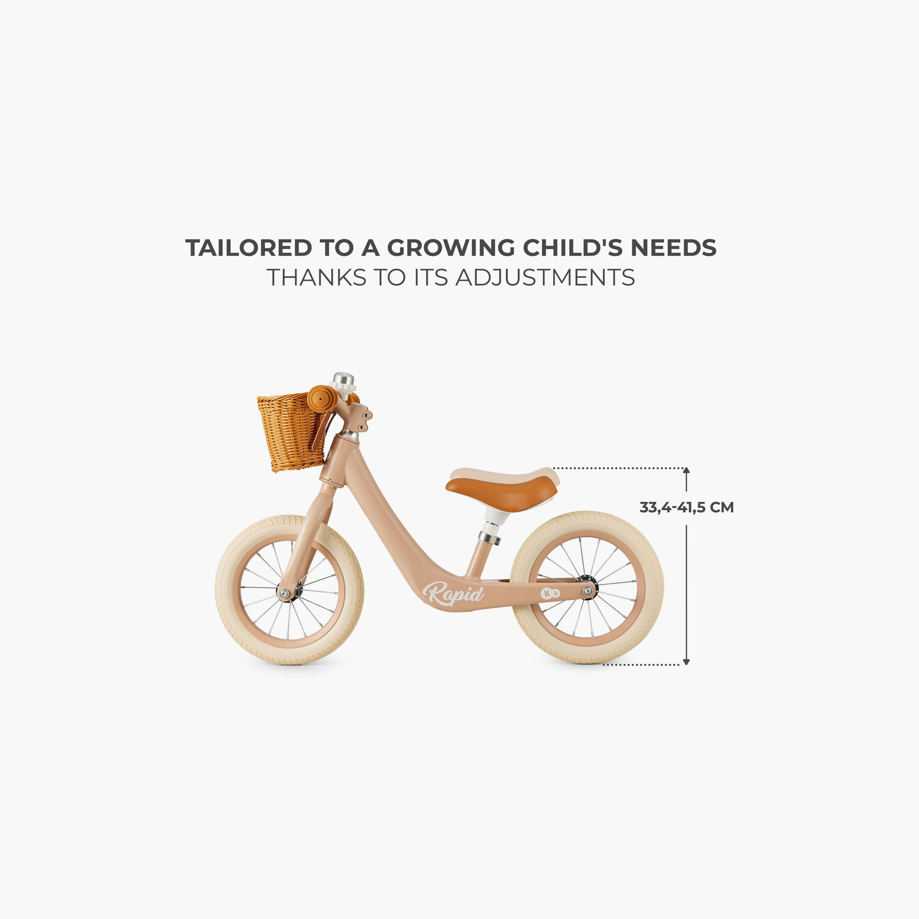 Kinderkraft Rapid 2 Balance Bike with Basket-toys-outdoor-bikesandrideons-bikes-image-5