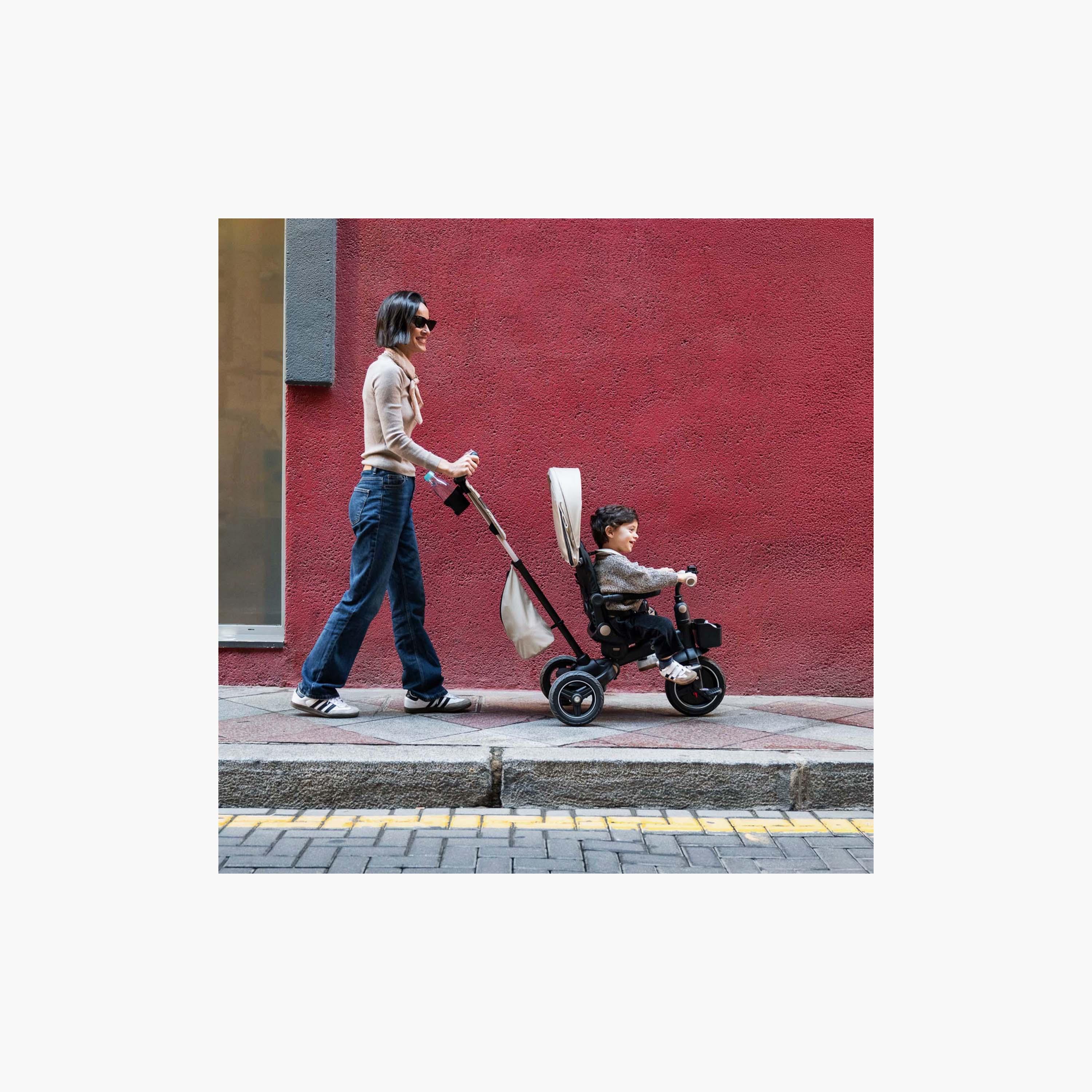 عربة أطفال ثلاثية العجلات للأطفال سبينستيب 2 بلس مع مظلة من كيندر كرافت-baby-gear-strollersandprams-strollers-image-5