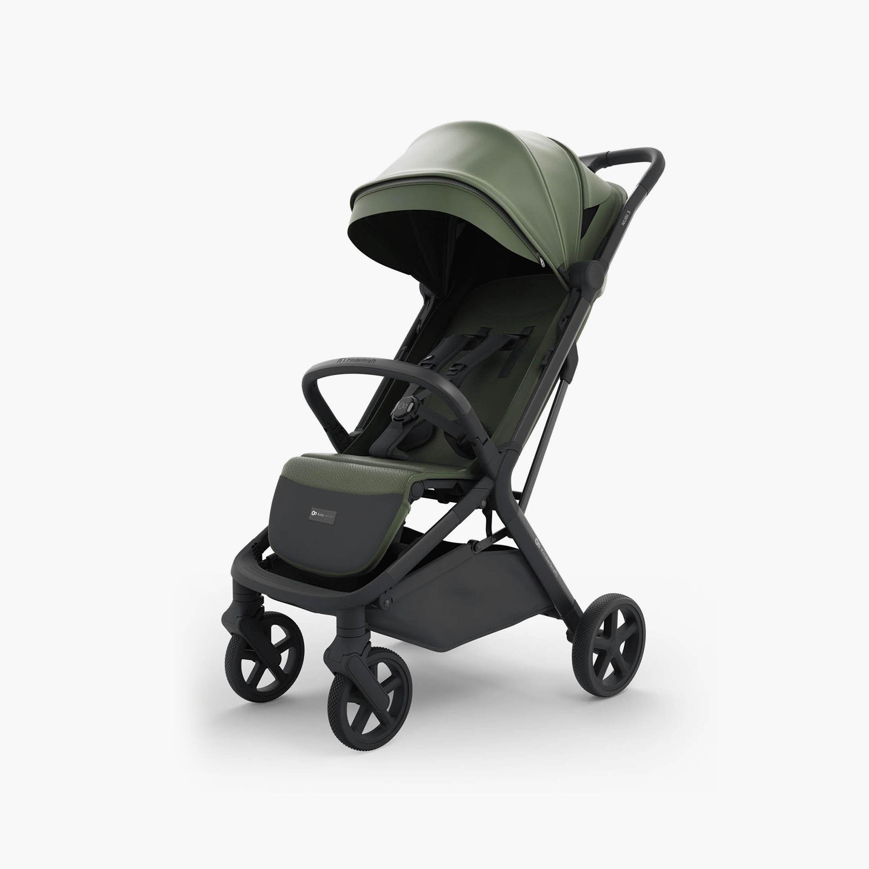 عربة أطفال خفيفة للسفر نوبي 3 مع مظلة من كيندر كرافت-baby-gear-strollersandprams-strollers-image-1