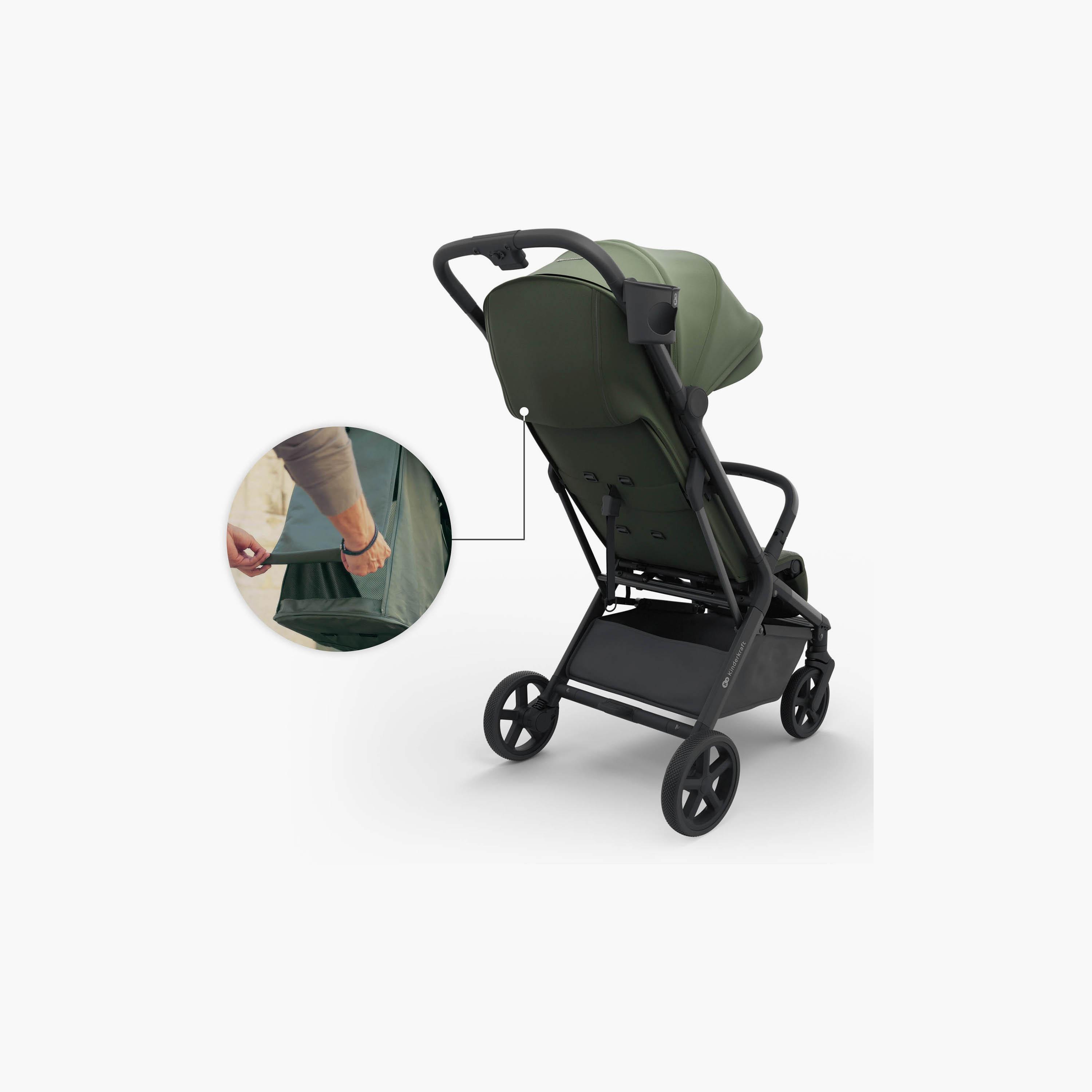 عربة أطفال خفيفة للسفر نوبي 3 مع مظلة من كيندر كرافت-baby-gear-strollersandprams-strollers-image-11