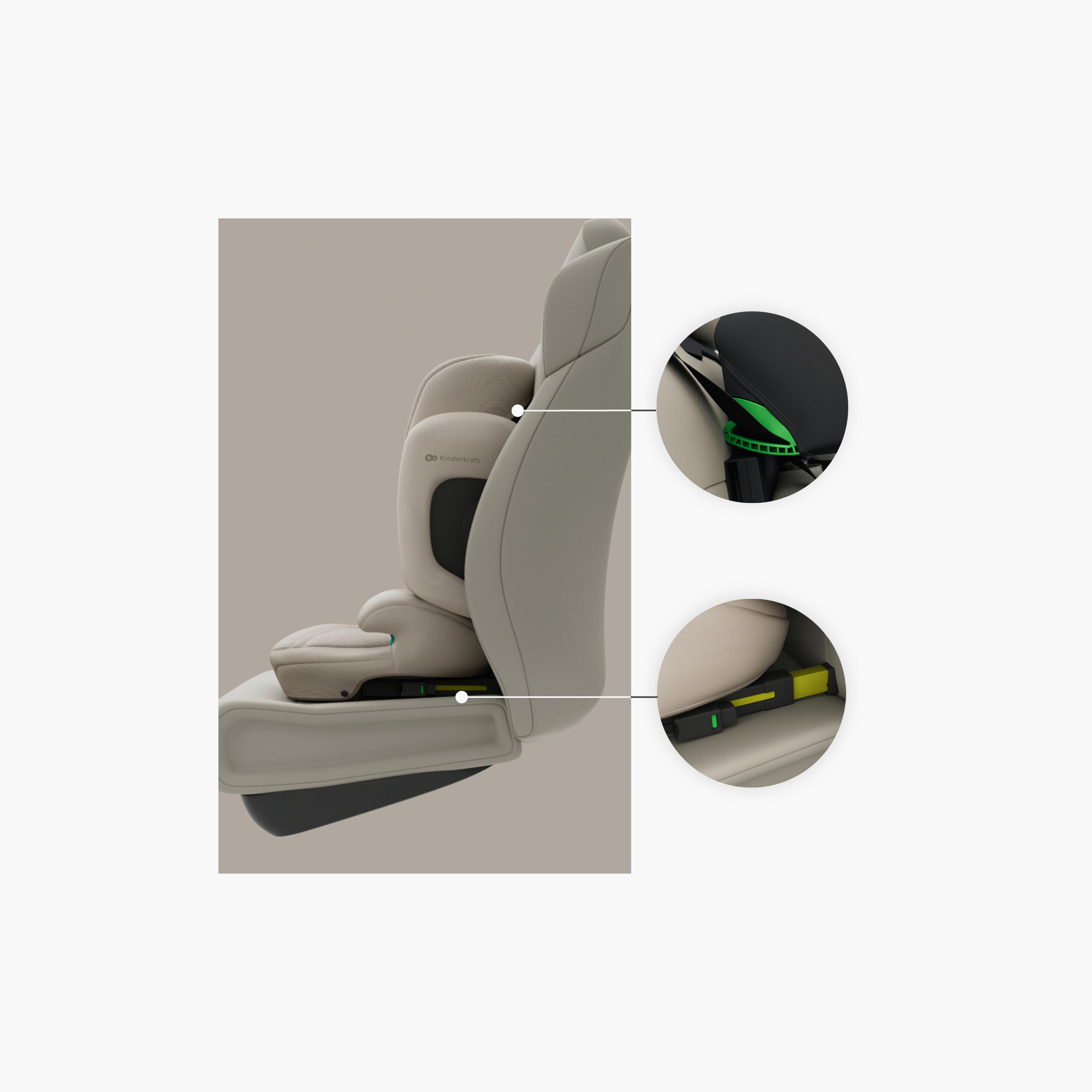 مقعد سيارة للأطفال إكسپاند 2 برو آي-سايز من كيندر كرافت-baby-gear-carseats-image-7