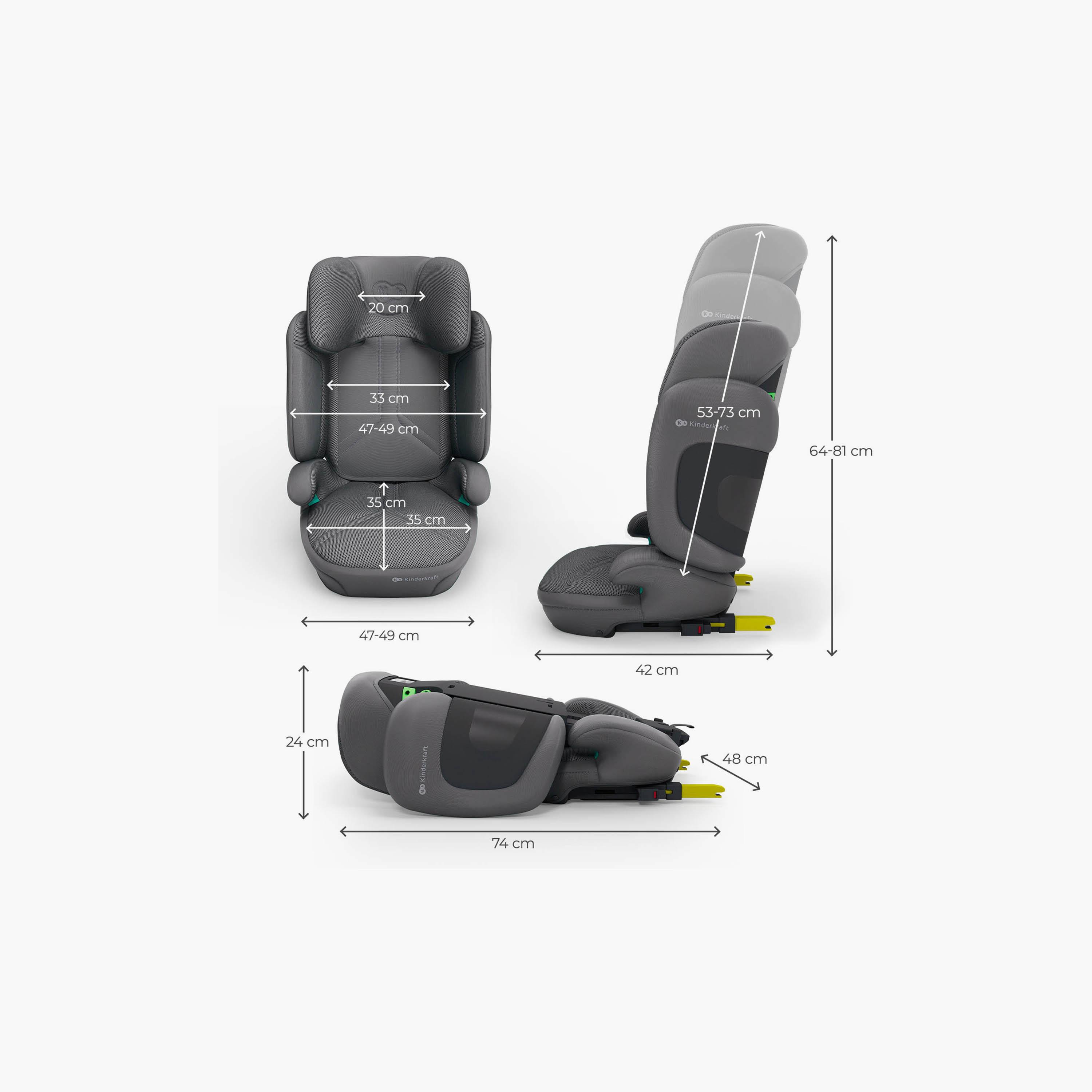 مقعد سيارة للأطفال إكسپاند 2 برو آي-سايز من كيندر كرافت-baby-gear-carseats-image-7