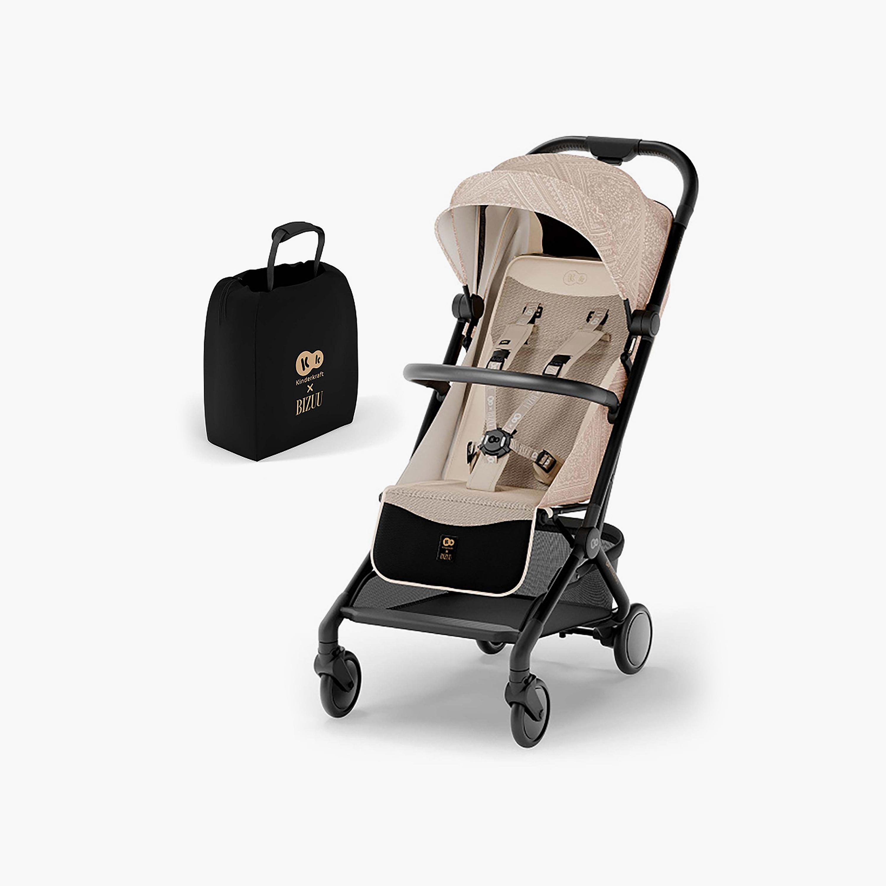 عربة أطفال بايلوت 2 بيزو مدمجة للطائرة مع ملحقاتها من كيندر كرافت-baby-gear-strollersandprams-strollers-image-1