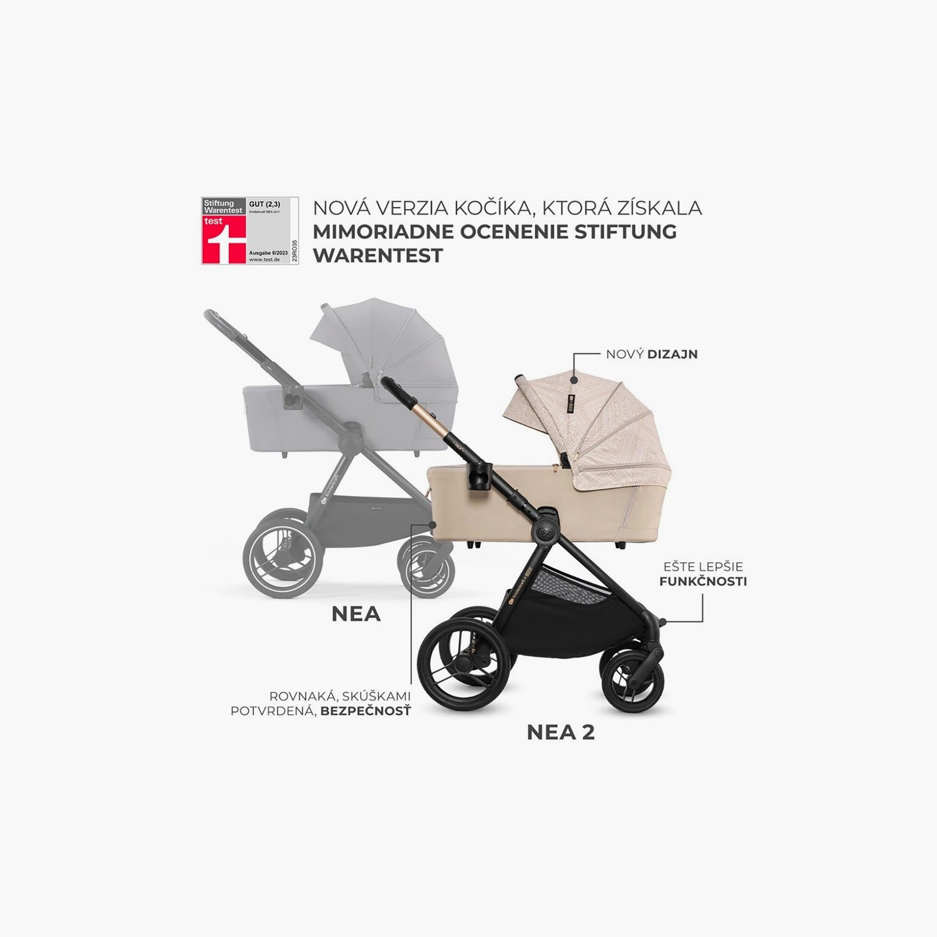 Kinderkraft 2-In-1 Nea Multifunctional Stroller with Accessories-baby-gear-strollersandprams-strollers-image-18