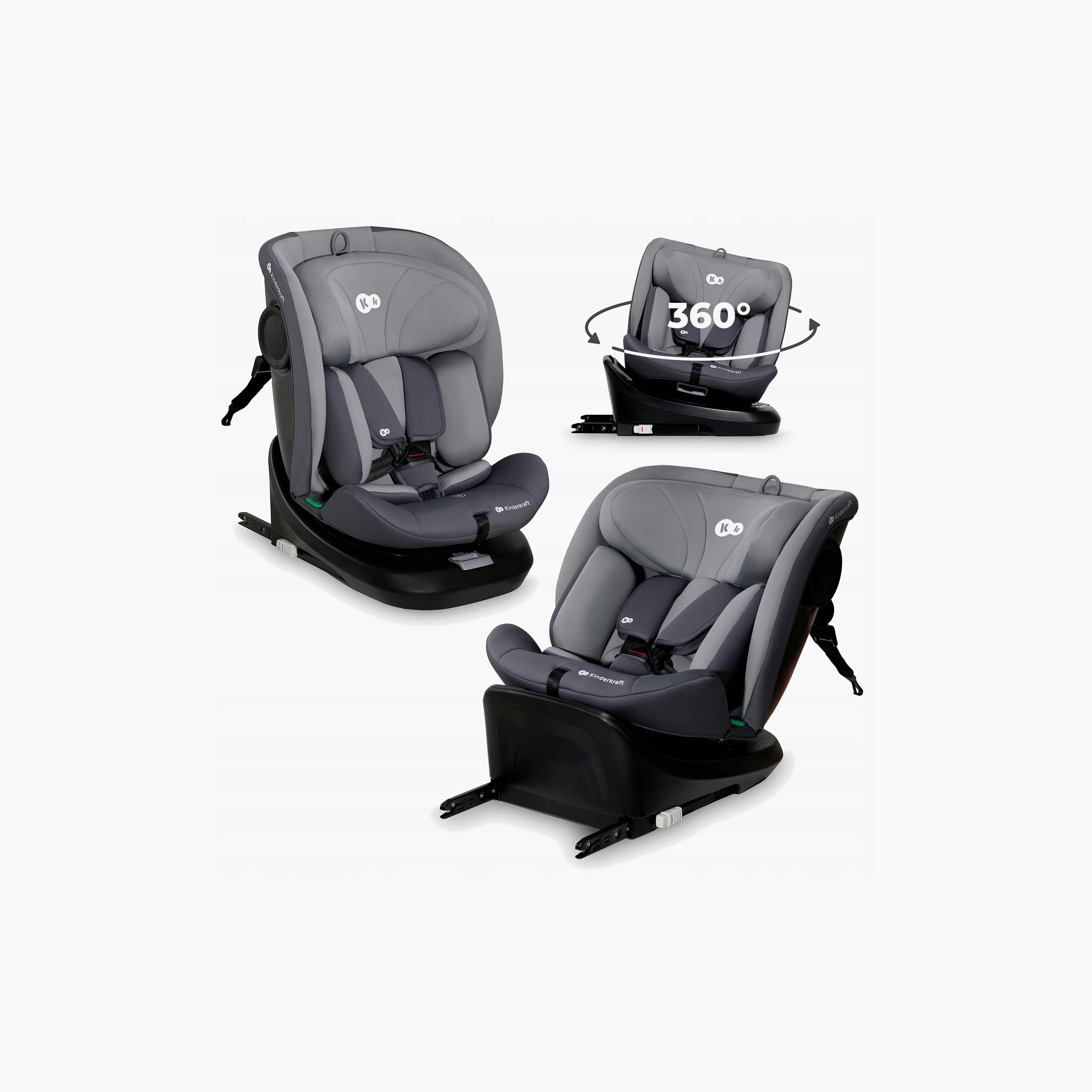مقعد سيارة للأطفال قابل للتعديل مع خاصية الدوران 360 درجة آي-غرو من كيندر كرافت-baby-gear-carseats-image-12
