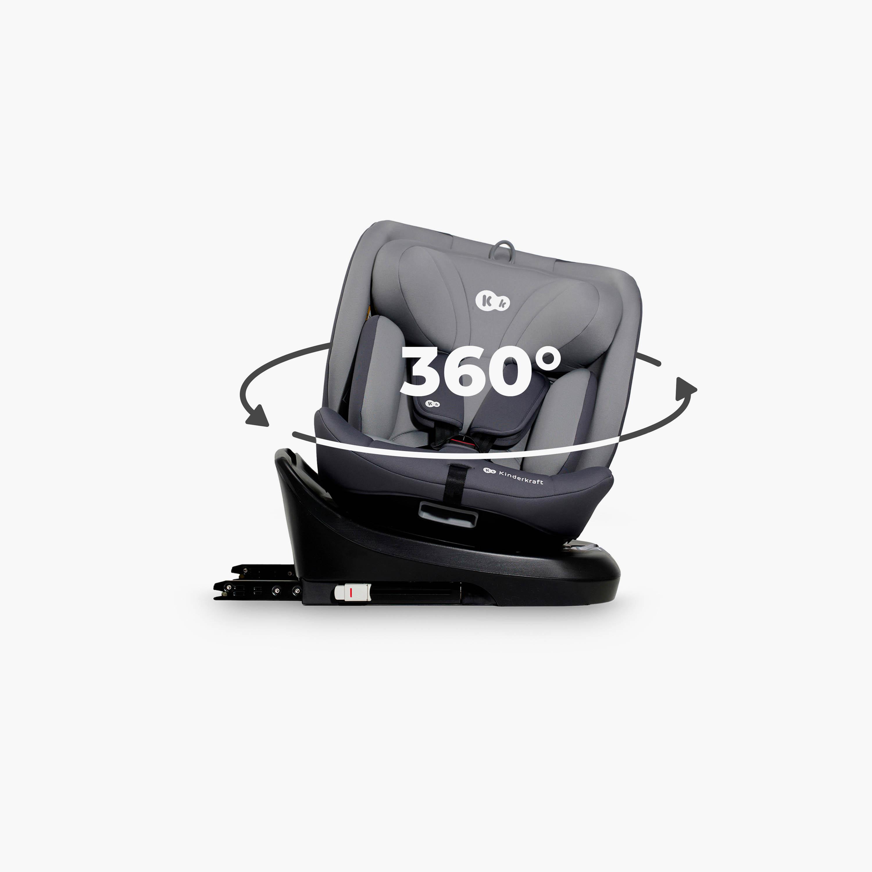 مقعد سيارة للأطفال قابل للتعديل مع خاصية الدوران 360 درجة آي-غرو من كيندر كرافت-baby-gear-carseats-image-13