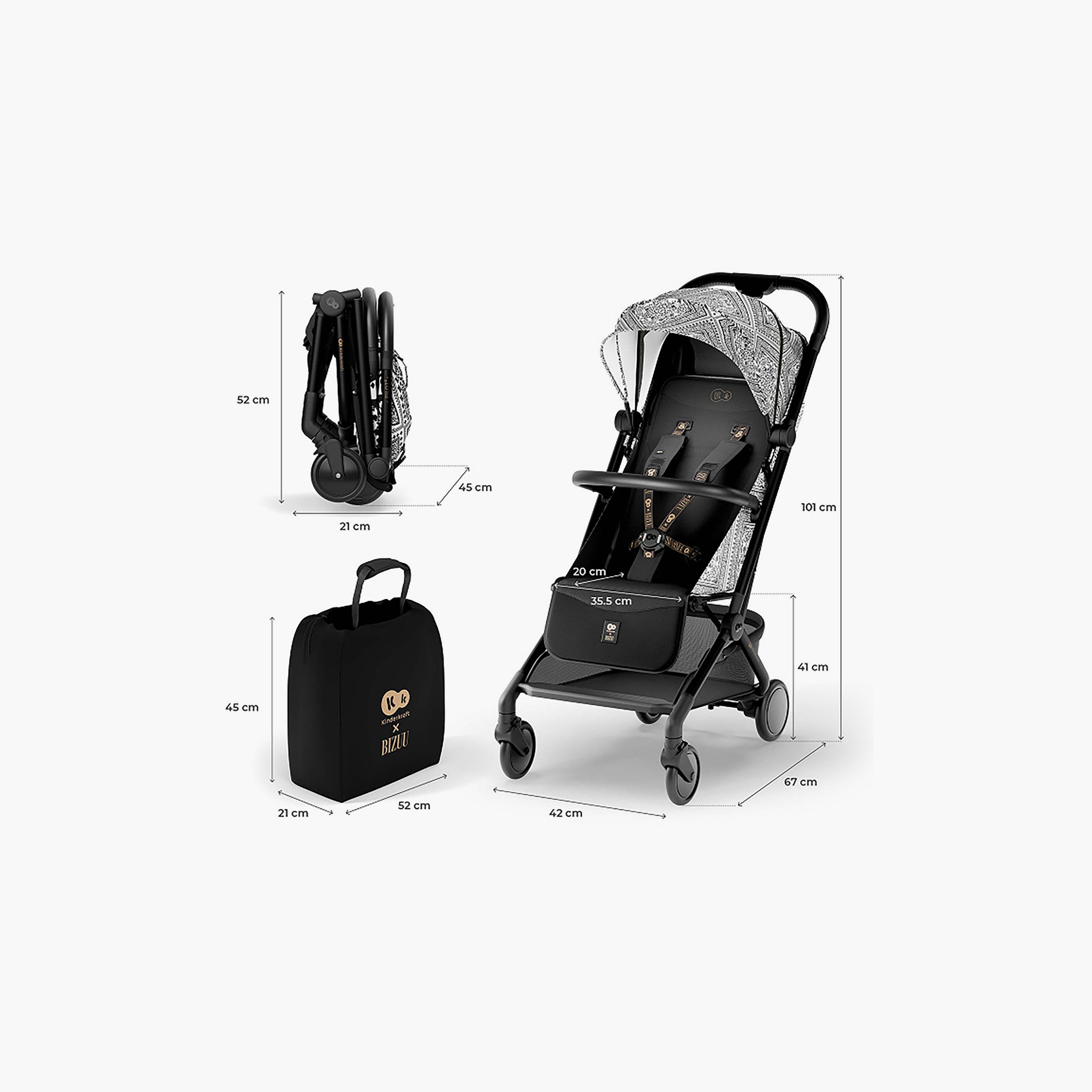 Kinderkraft Pilot 2 Bizuu Cabin Stroller with Accessories-baby-gear-strollersandprams-strollers-image-5