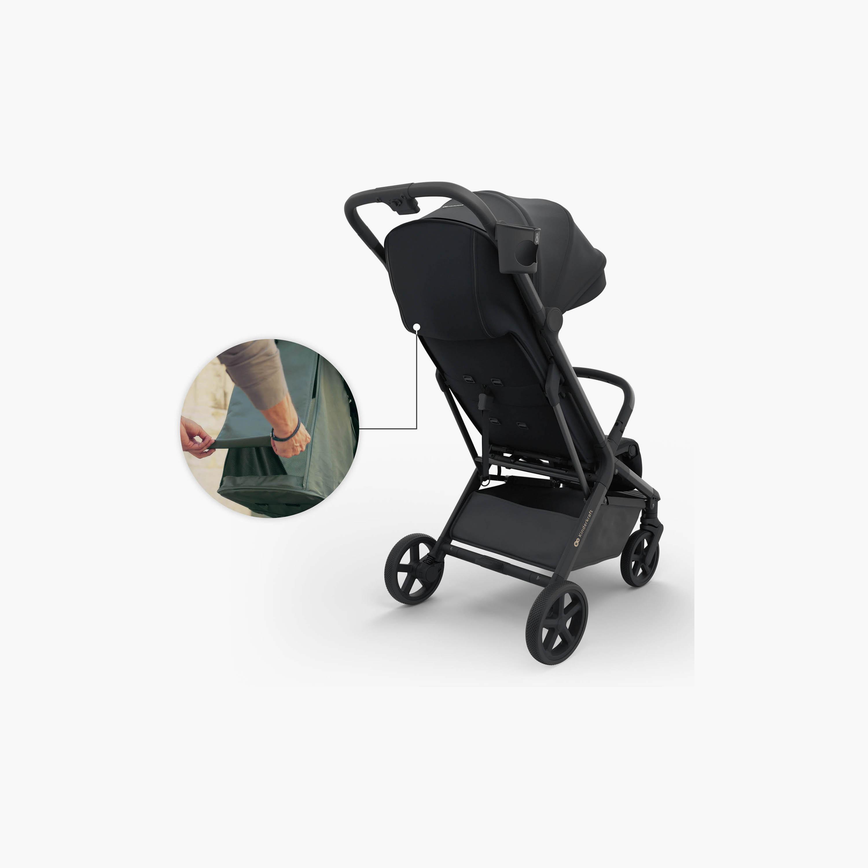 عربة أطفال خفيفة للسفر نوبي 3 مع مظلة من كيندر كرافت-baby-gear-strollersandprams-strollers-image-11