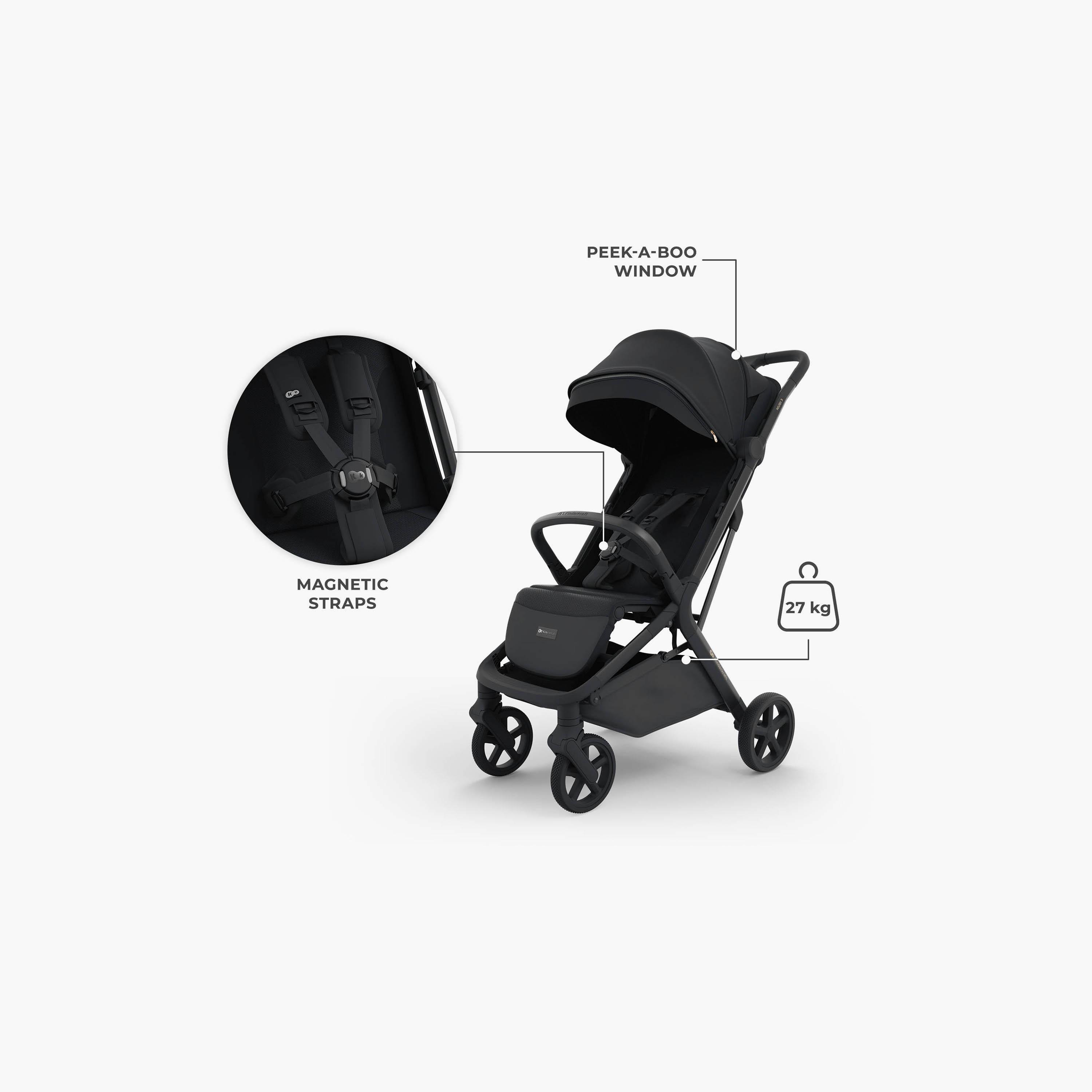 عربة أطفال خفيفة للسفر نوبي 3 مع مظلة من كيندر كرافت-baby-gear-strollersandprams-strollers-image-6