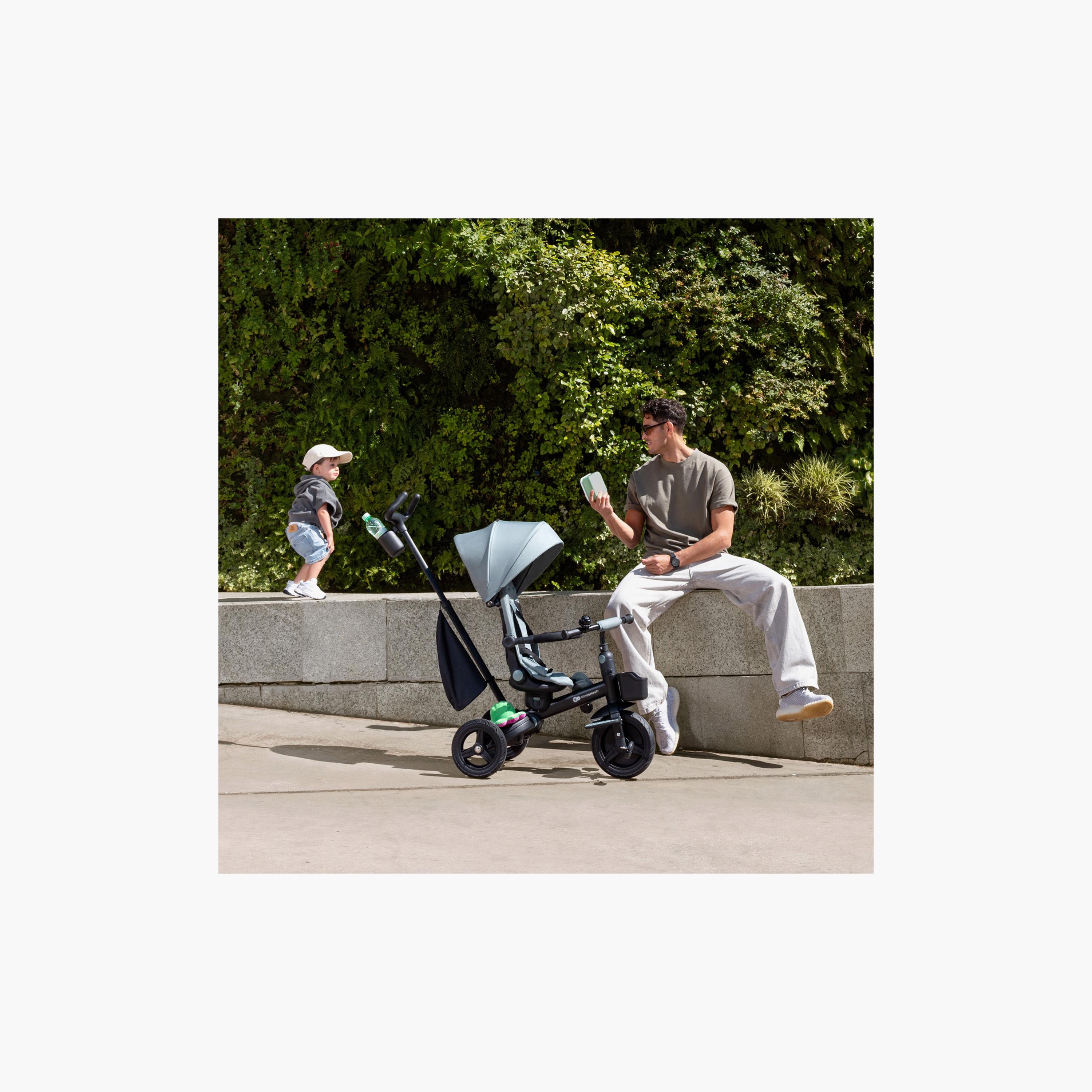 دراجة ثلاثية العجلات للأطفال (عربة ترايك) أفيو 2 بلس مع مظلة من كيندر كرافت-baby-gear-strollersandprams-strollers-image-5