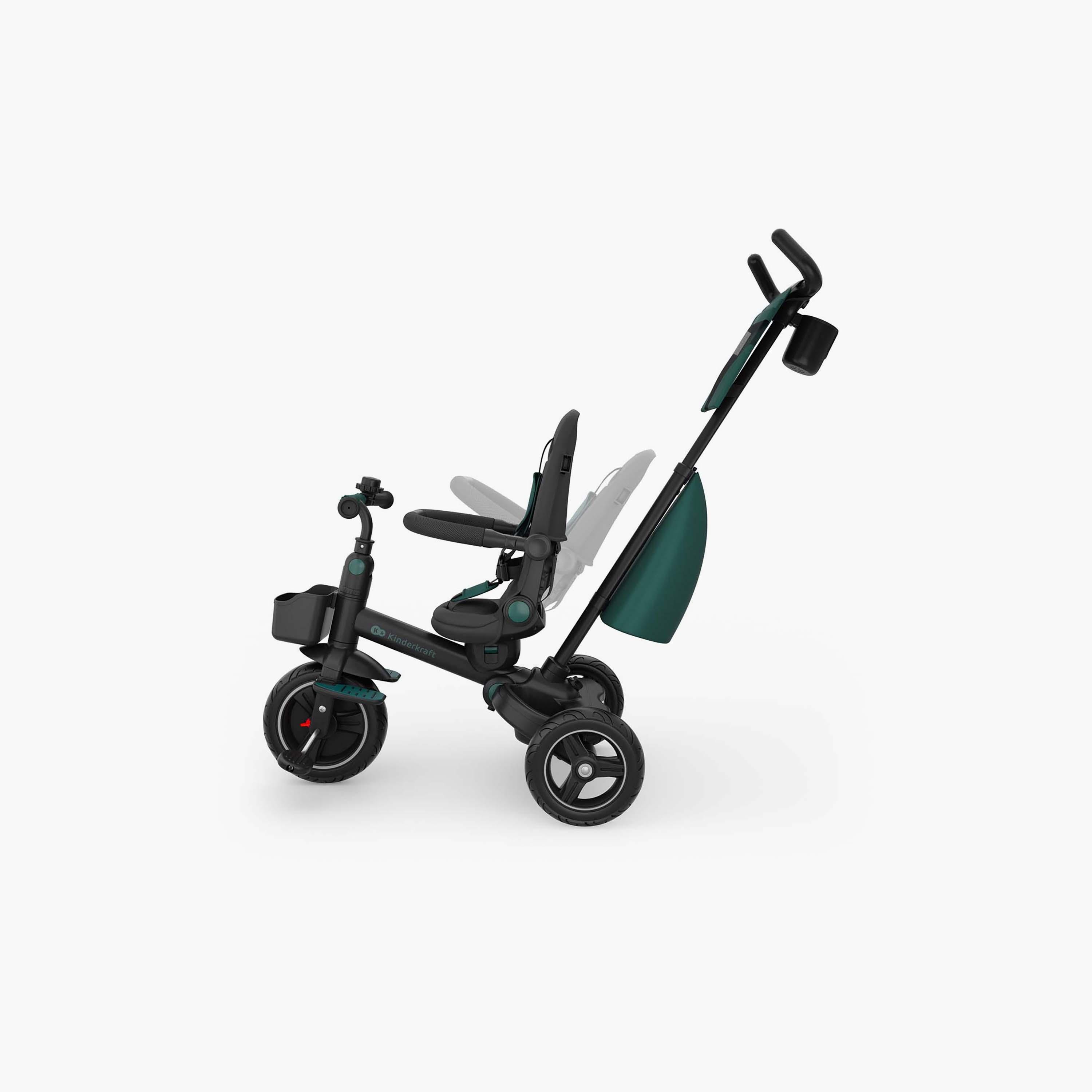 عربة أطفال ثلاثية العجلات للأطفال سبينستيب 2 بلس مع مظلة من كيندر كرافت-baby-gear-strollersandprams-strollers-image-10