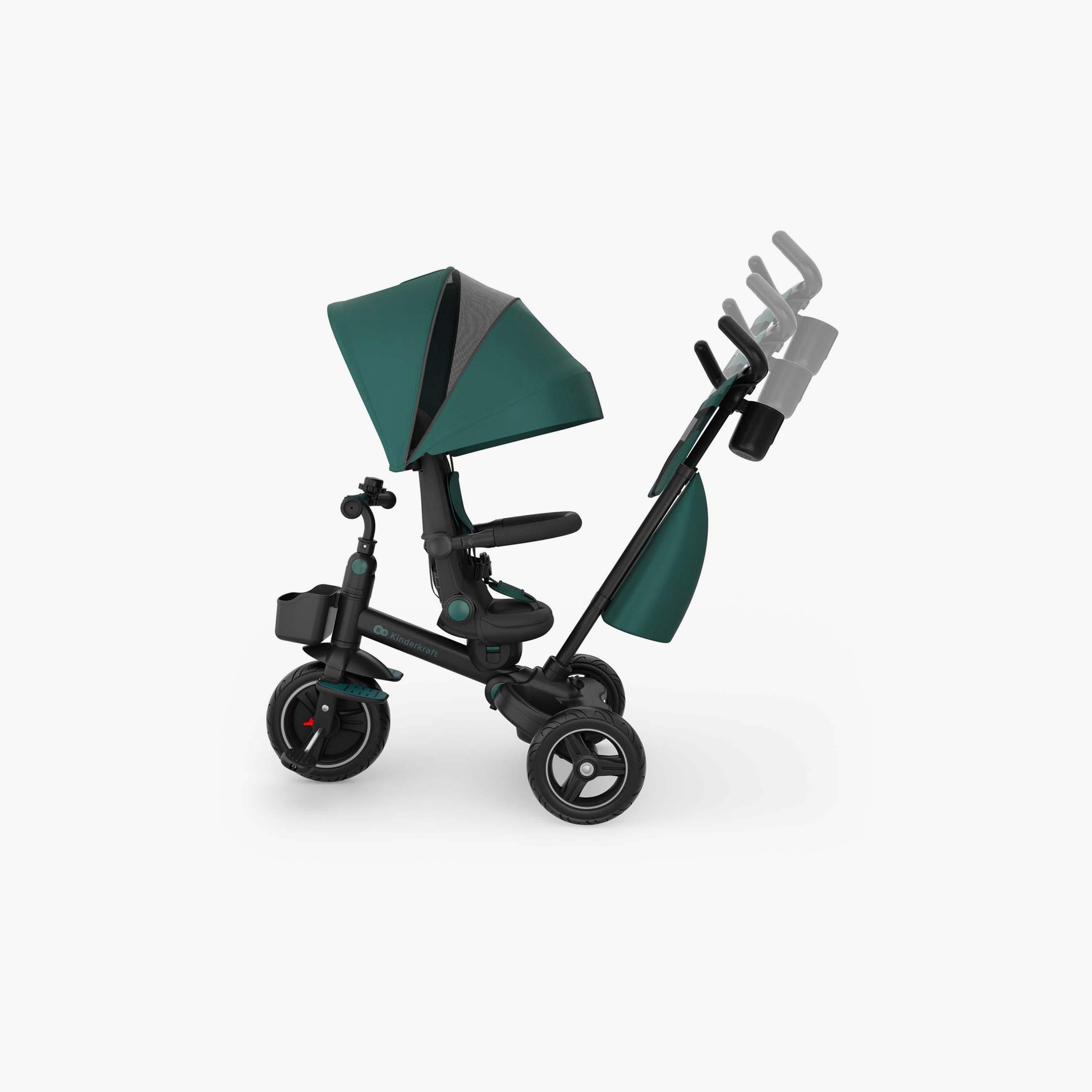 عربة أطفال ثلاثية العجلات للأطفال سبينستيب 2 بلس مع مظلة من كيندر كرافت-baby-gear-strollersandprams-strollers-image-13