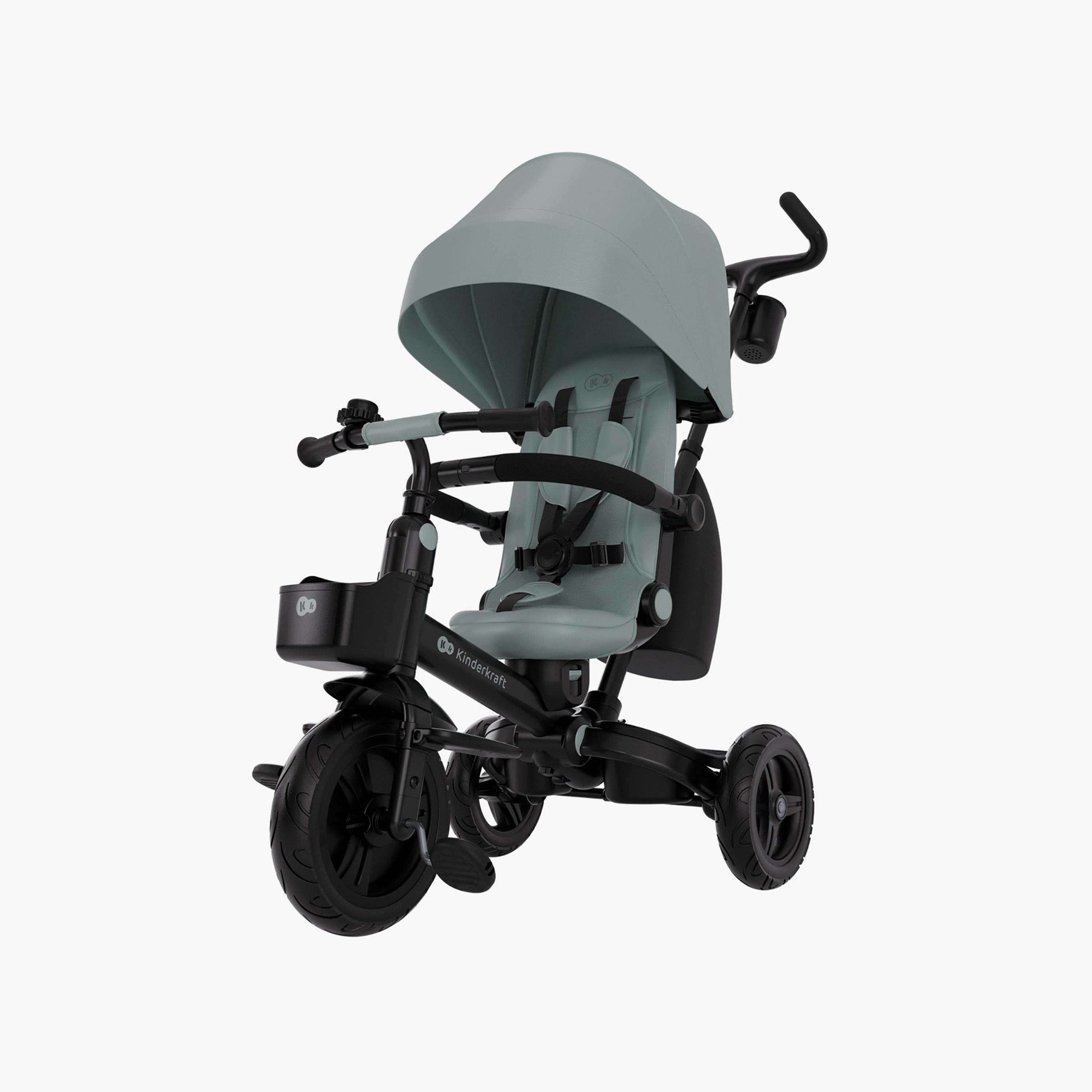 Kinderkraft Aveo 2 Plus Tricycle Stroller with Canopy-baby-gear-strollersandprams-strollers-image-1