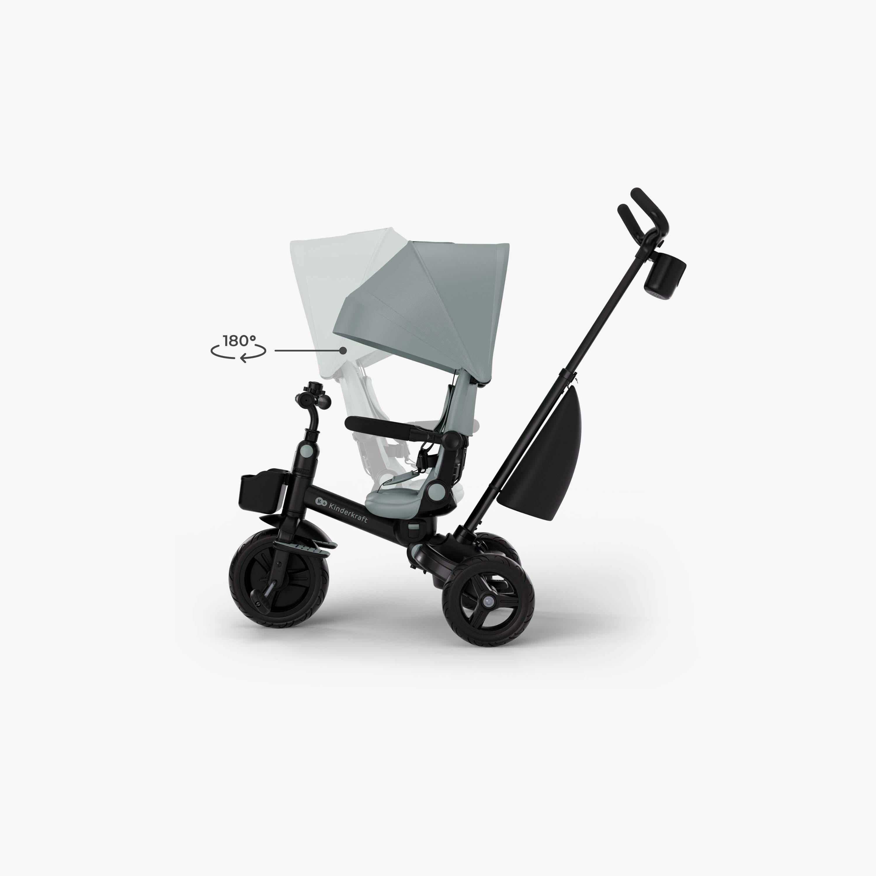 Kinderkraft Aveo 2 Plus Tricycle Stroller with Canopy-baby-gear-strollersandprams-strollers-image-10