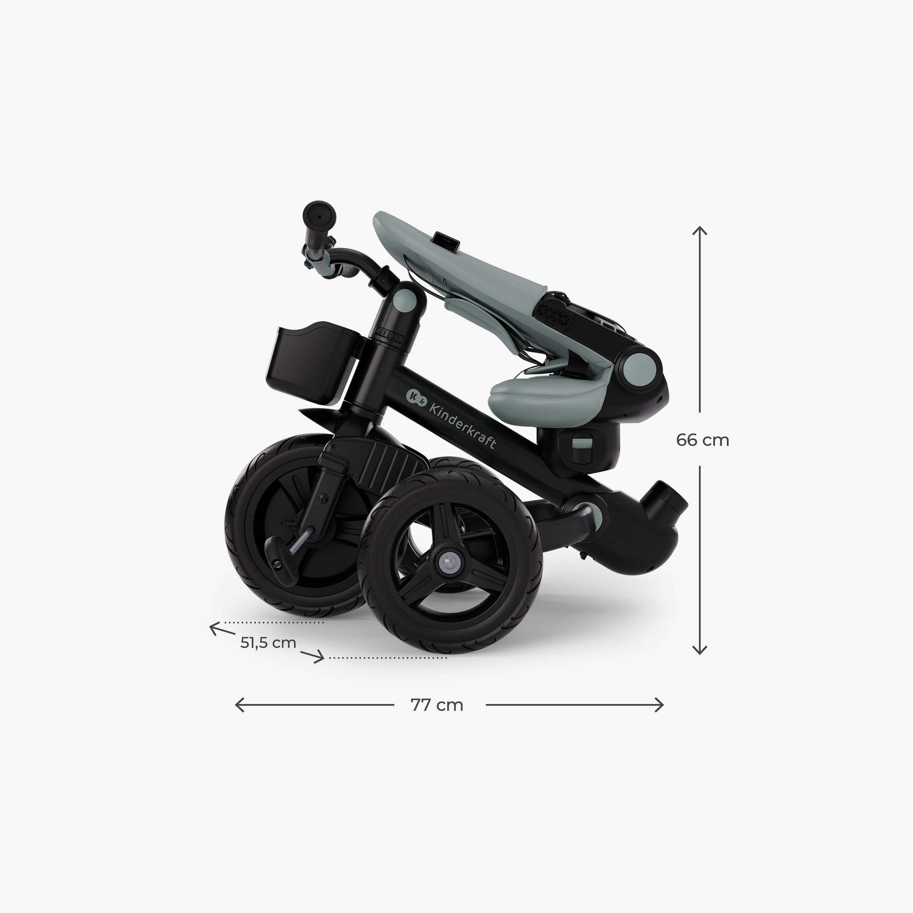 Kinderkraft Aveo 2 Plus Tricycle Stroller with Canopy-baby-gear-strollersandprams-strollers-image-4